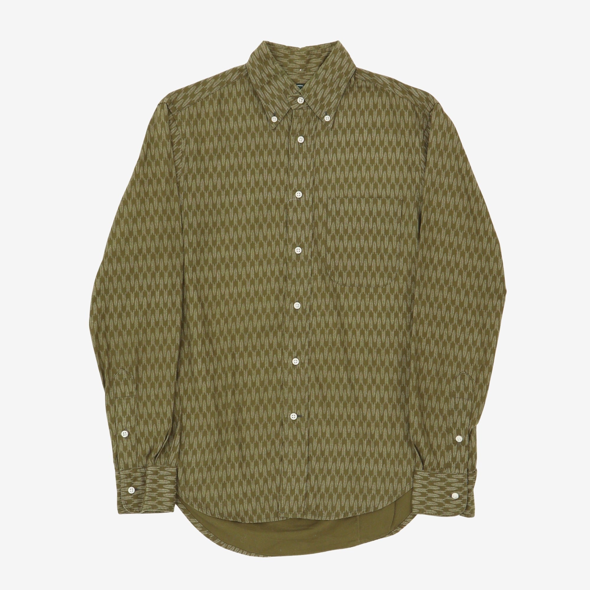 希少】STUSSY MONOGRAM BDSHIRT - メンズ