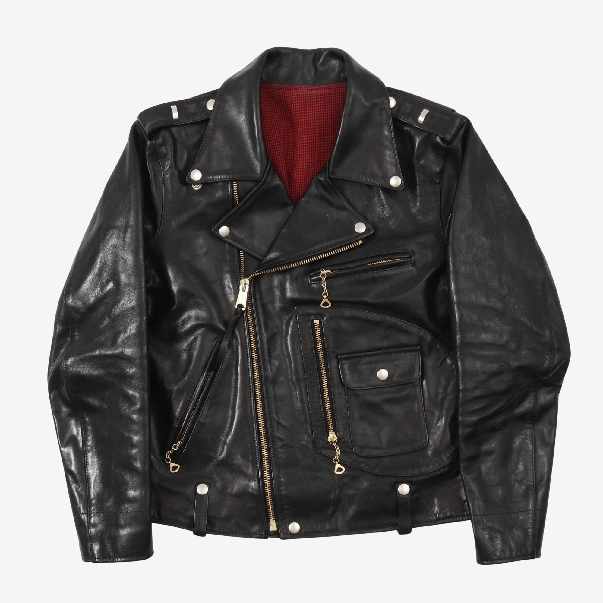 Simons deals leather jacket