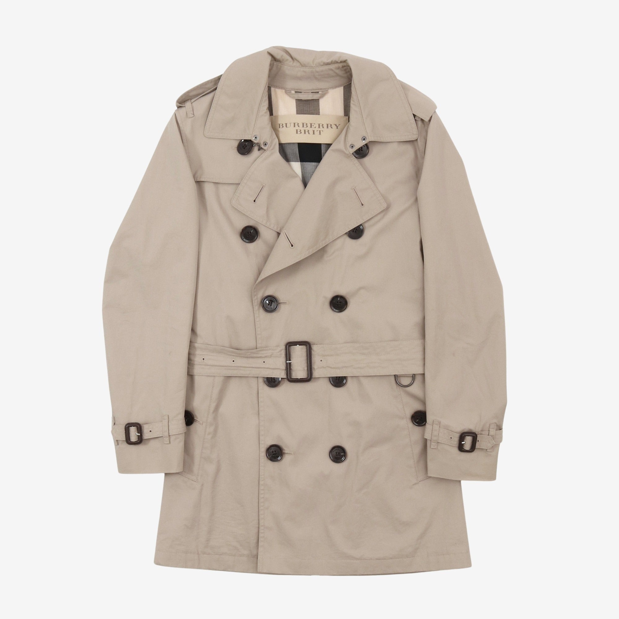 Burberry brit outlet trenchcoat