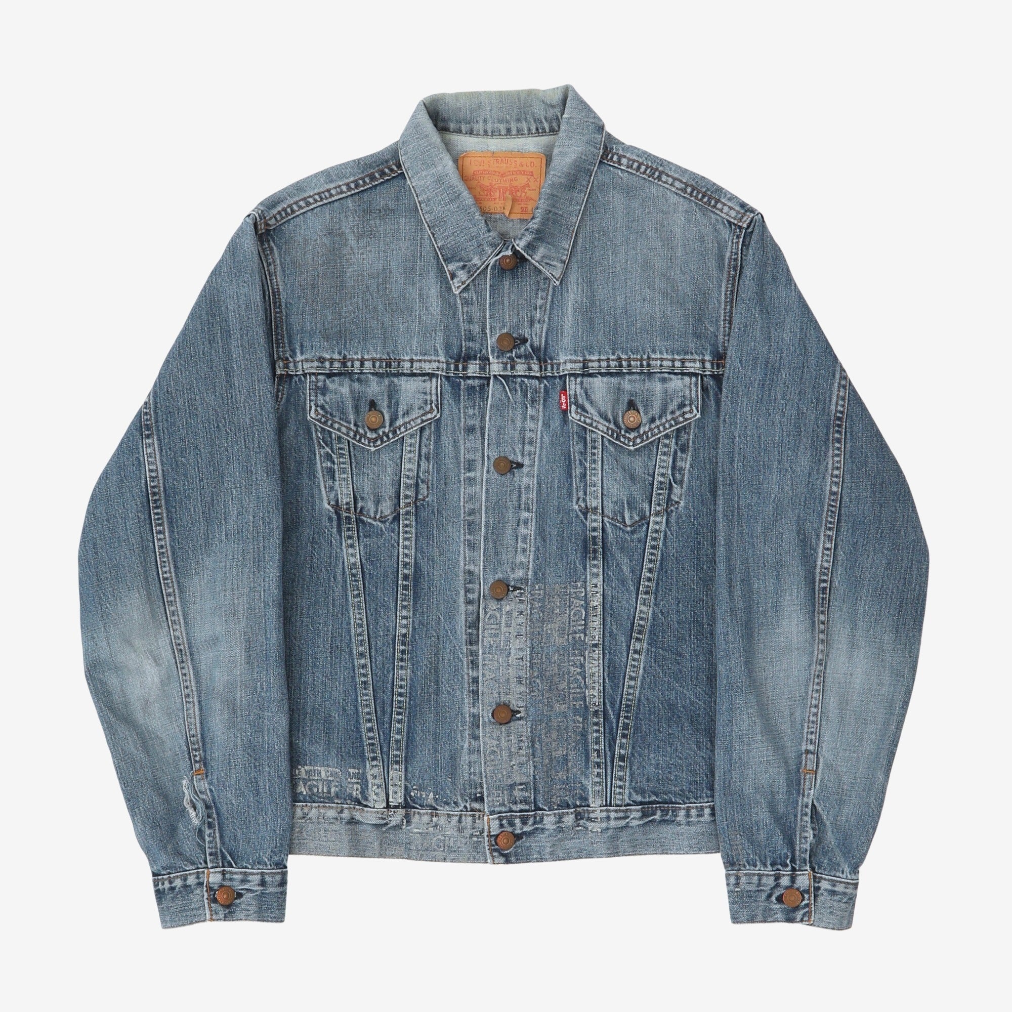 Andy warhol denim jacket hotsell