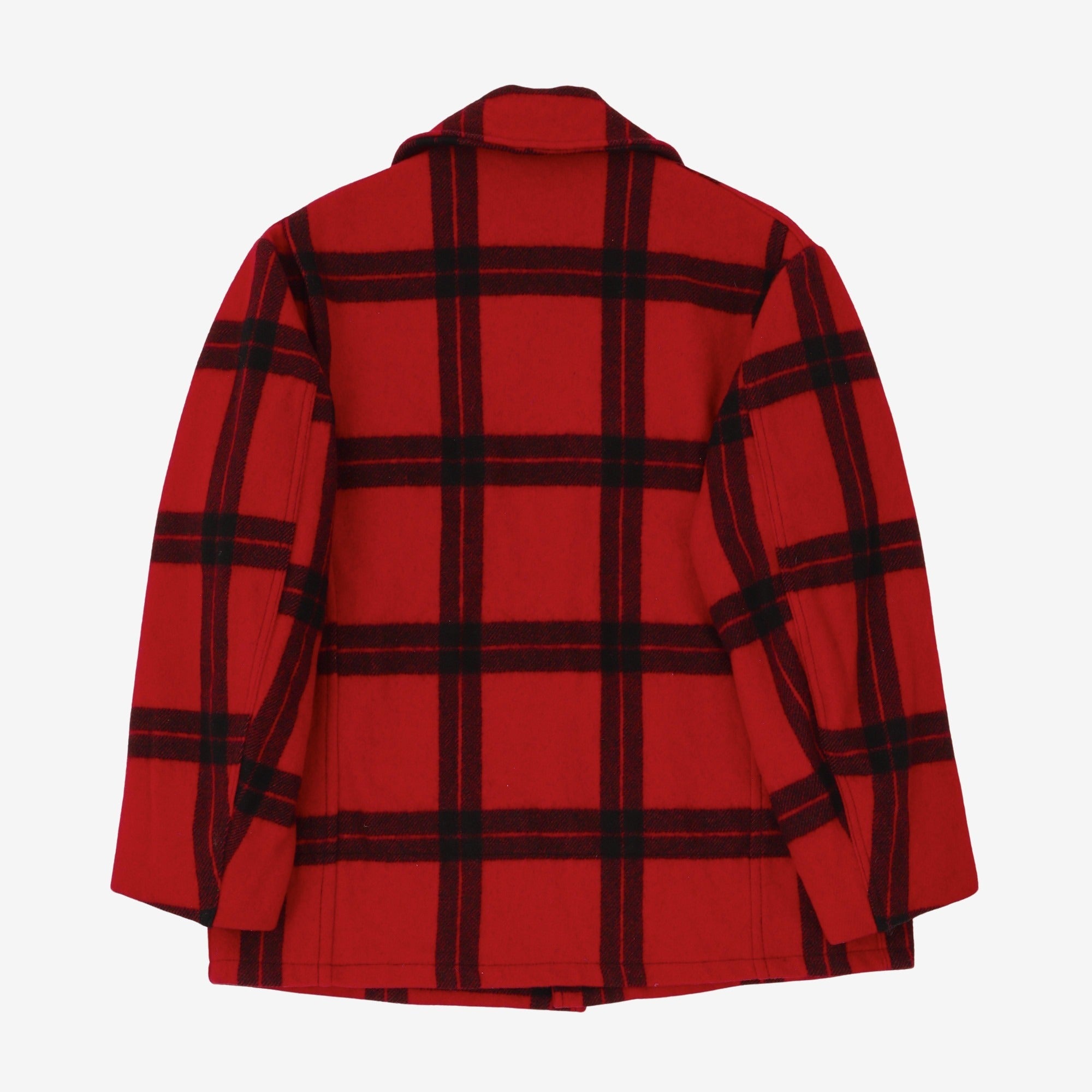 Red plaid hunting discount jacket