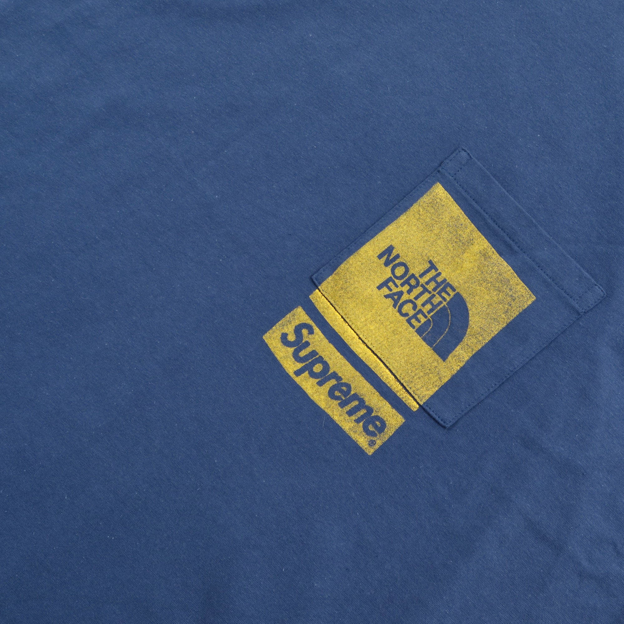 Supreme x The North Face - Royal Blue Box Logo Mountain Sweatshirt