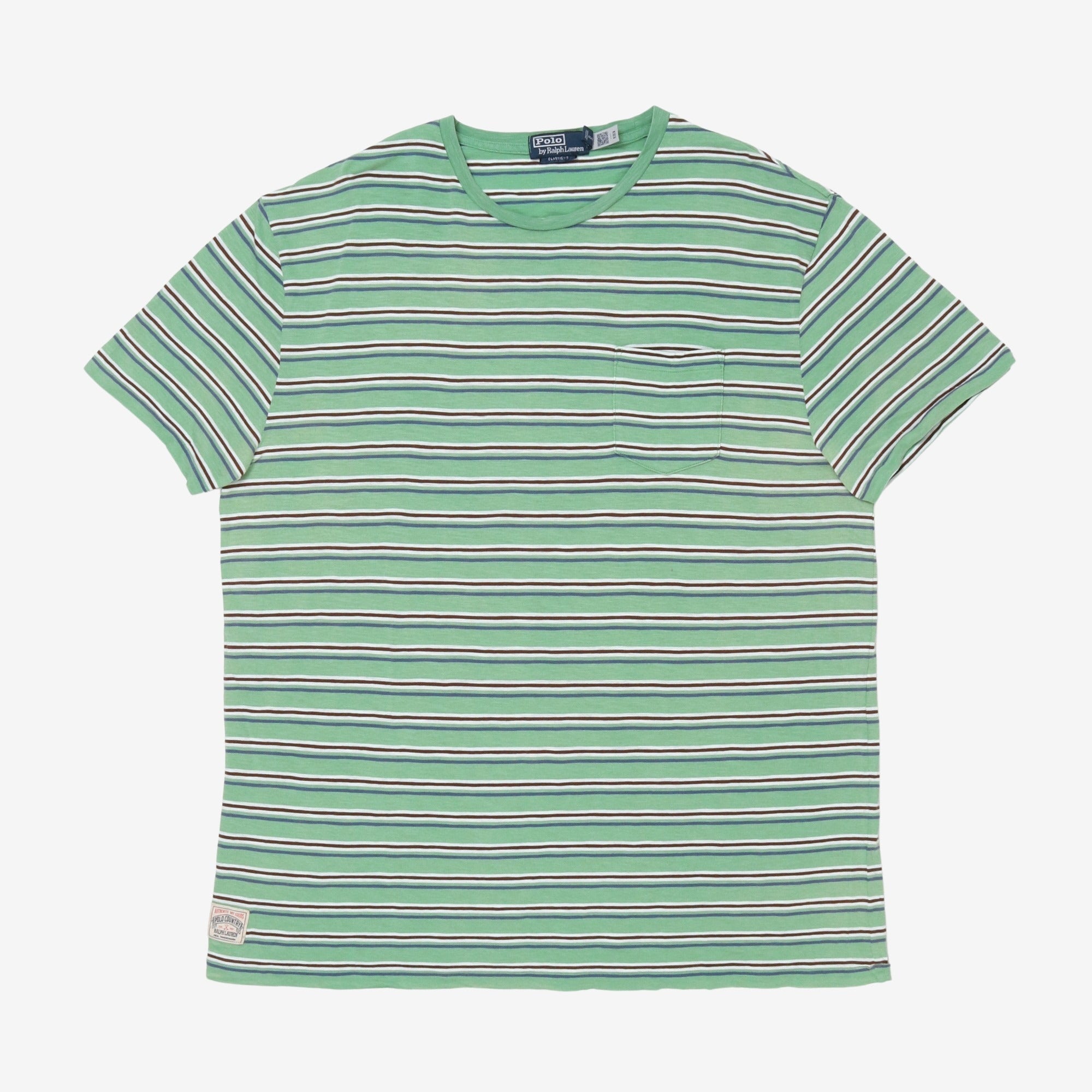 Stripe Pocket Tee