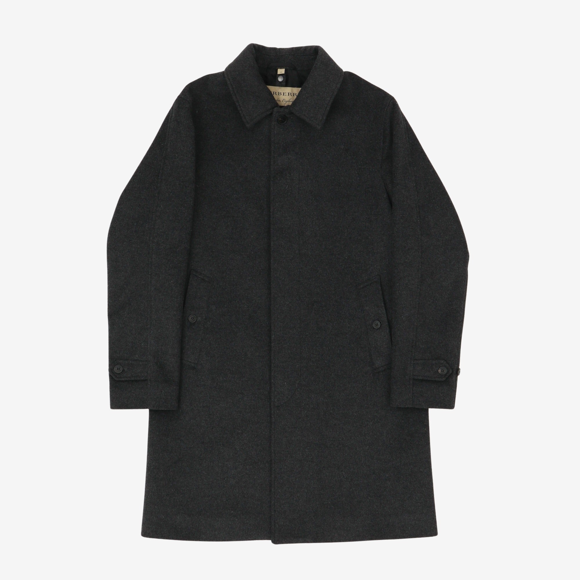 Burberry vintage wool coat hotsell