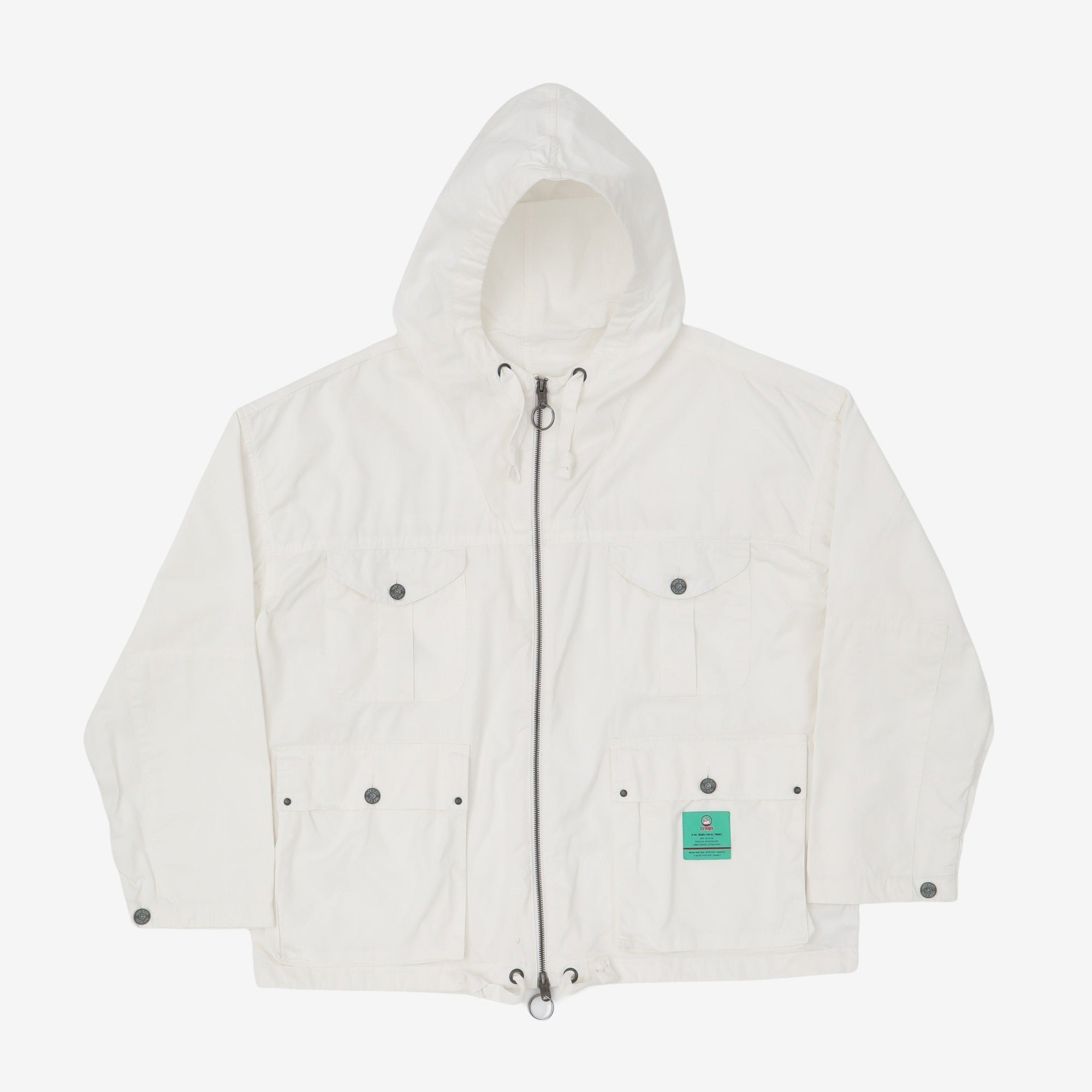 White on sale military parka