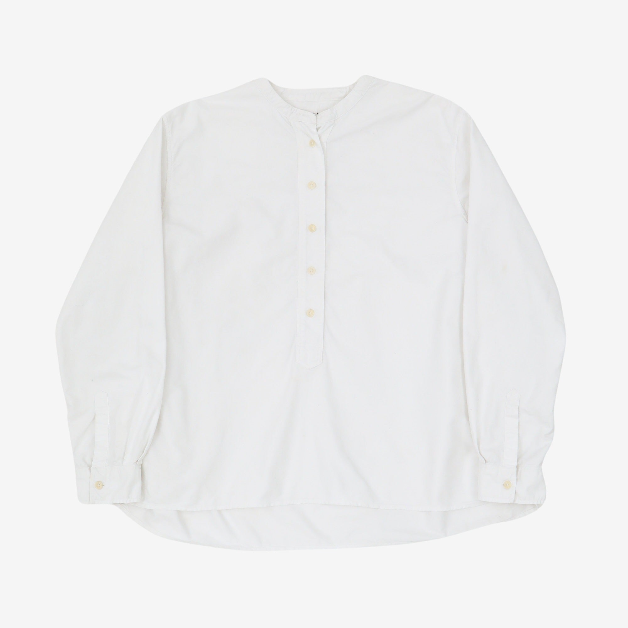 Mens white linen pullover on sale shirt