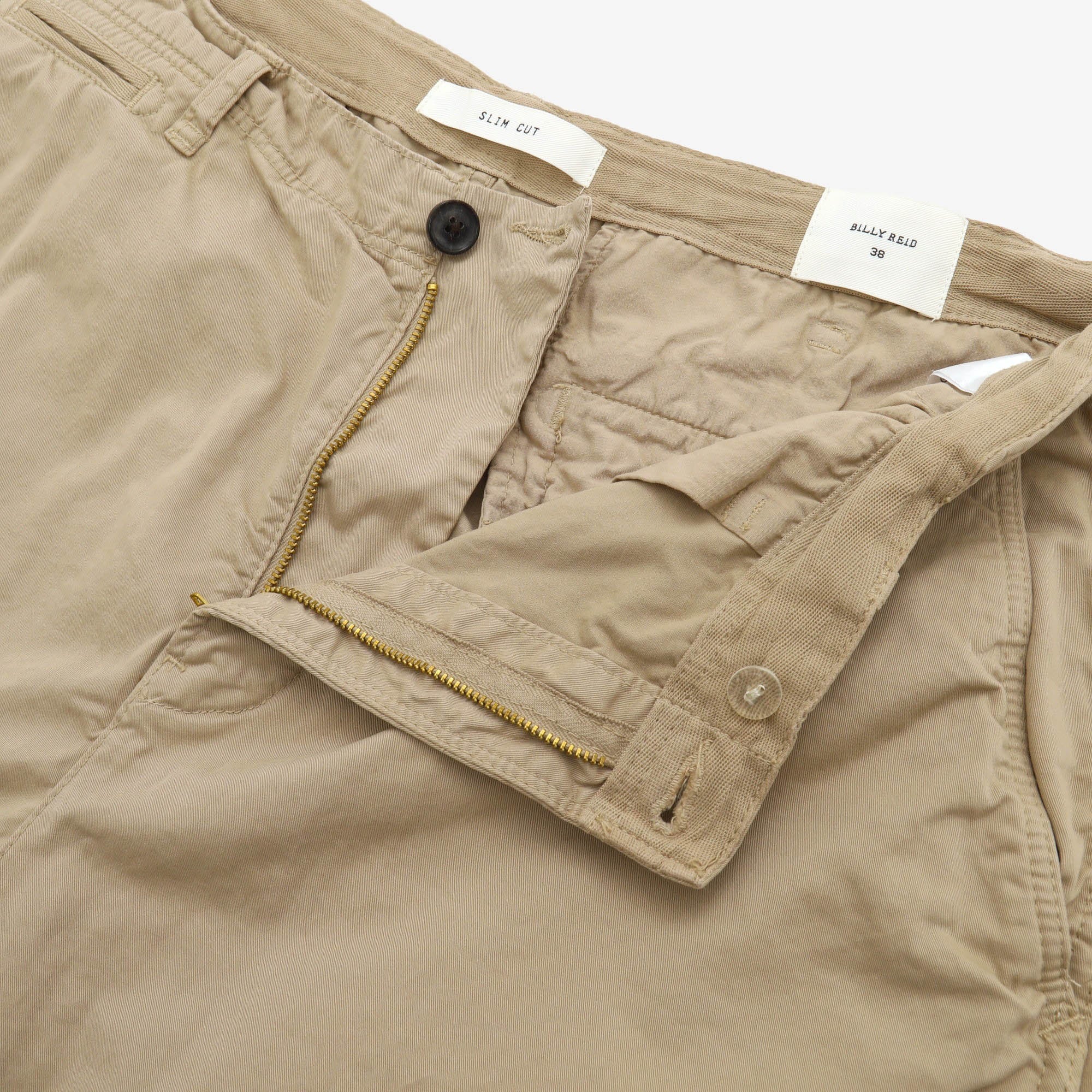 Slim Cut Cotton Chinos