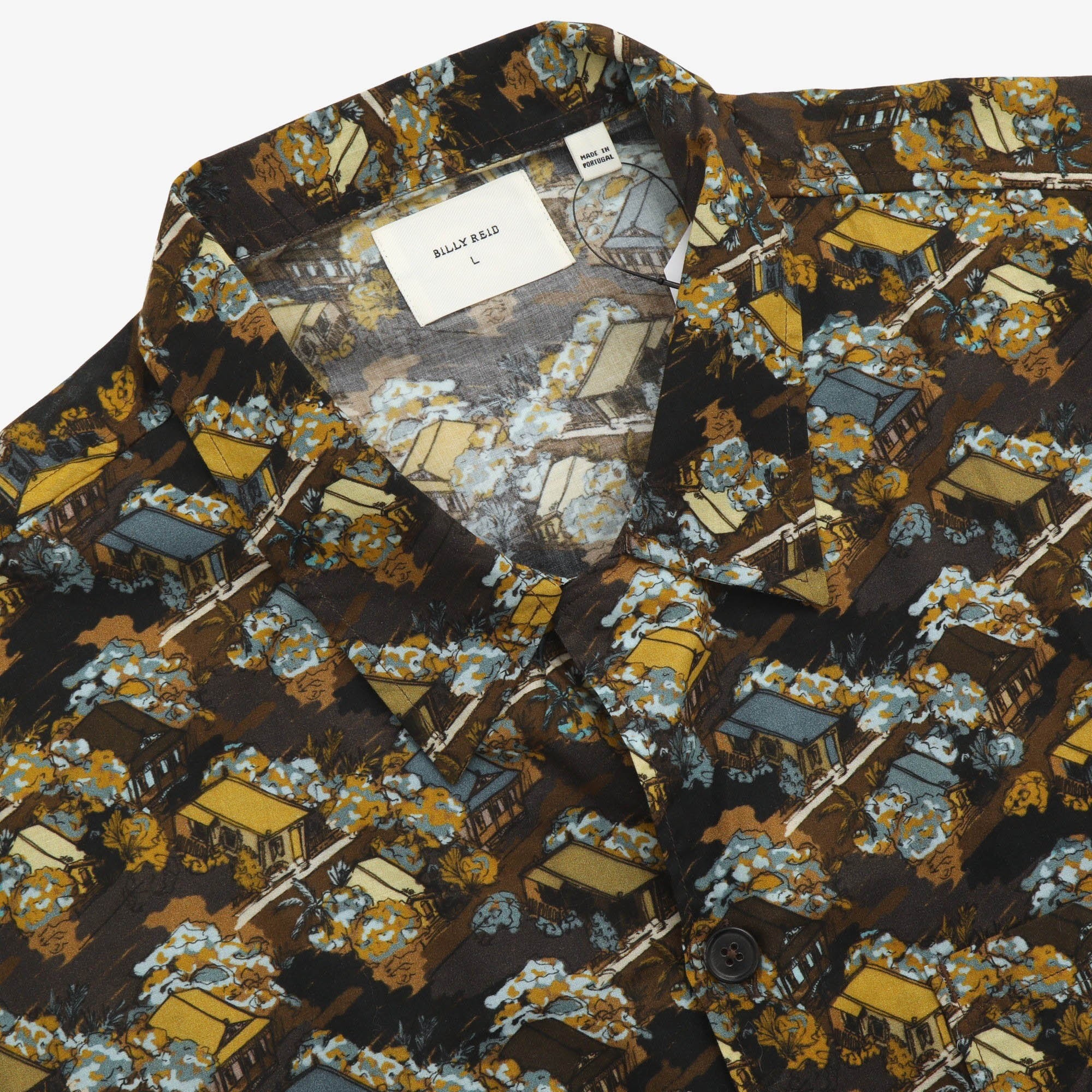 Billy Reid SS Print Shirt Marrkt