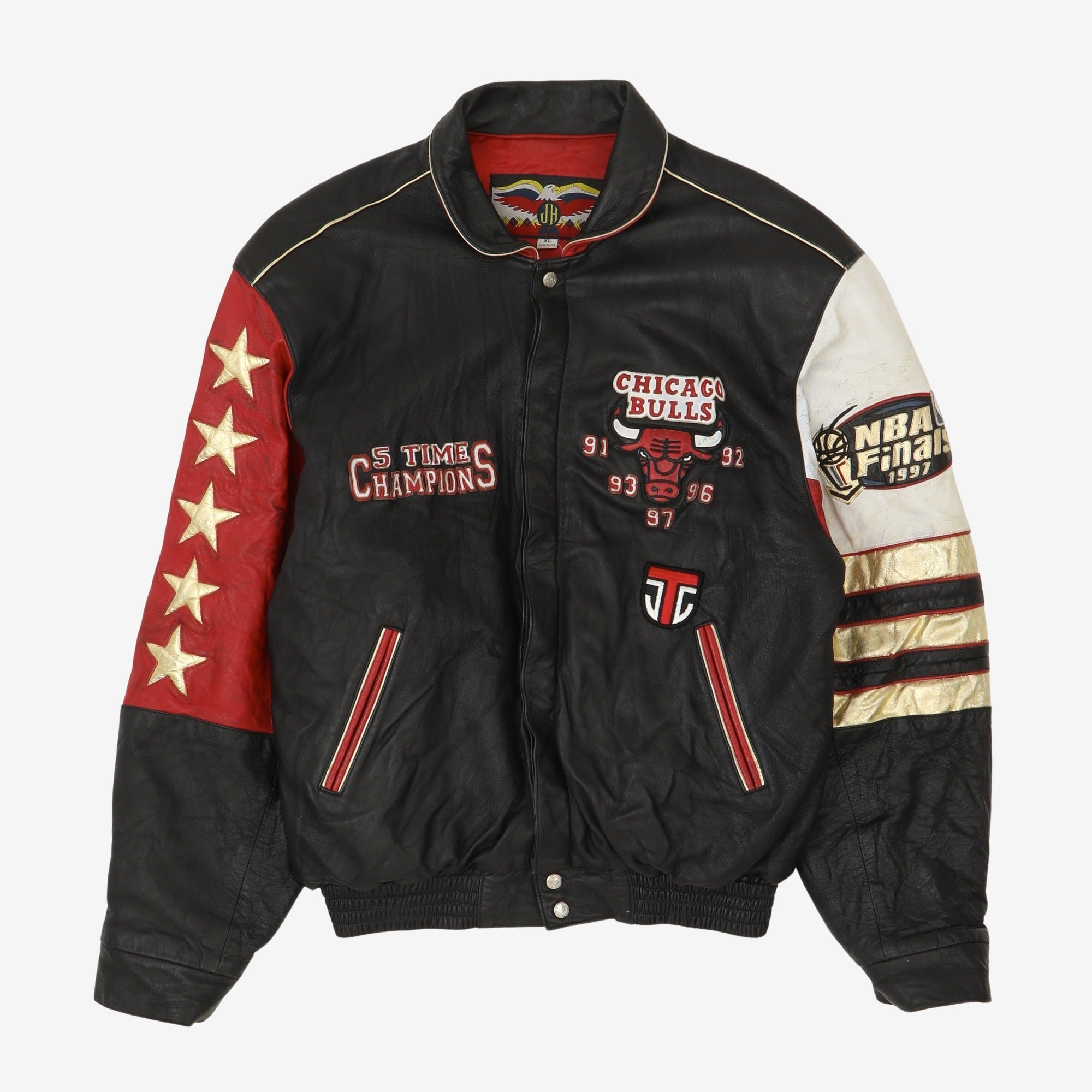 Chicago shops Bulls Denim Vest Jacket NEW NBA