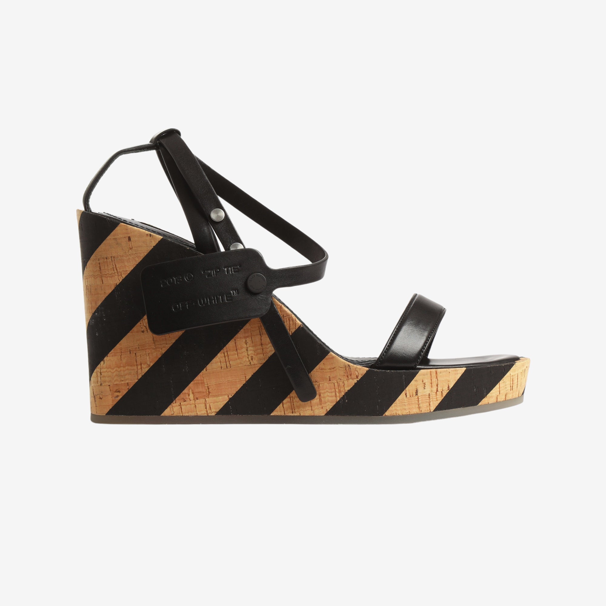 Striped wedges on sale