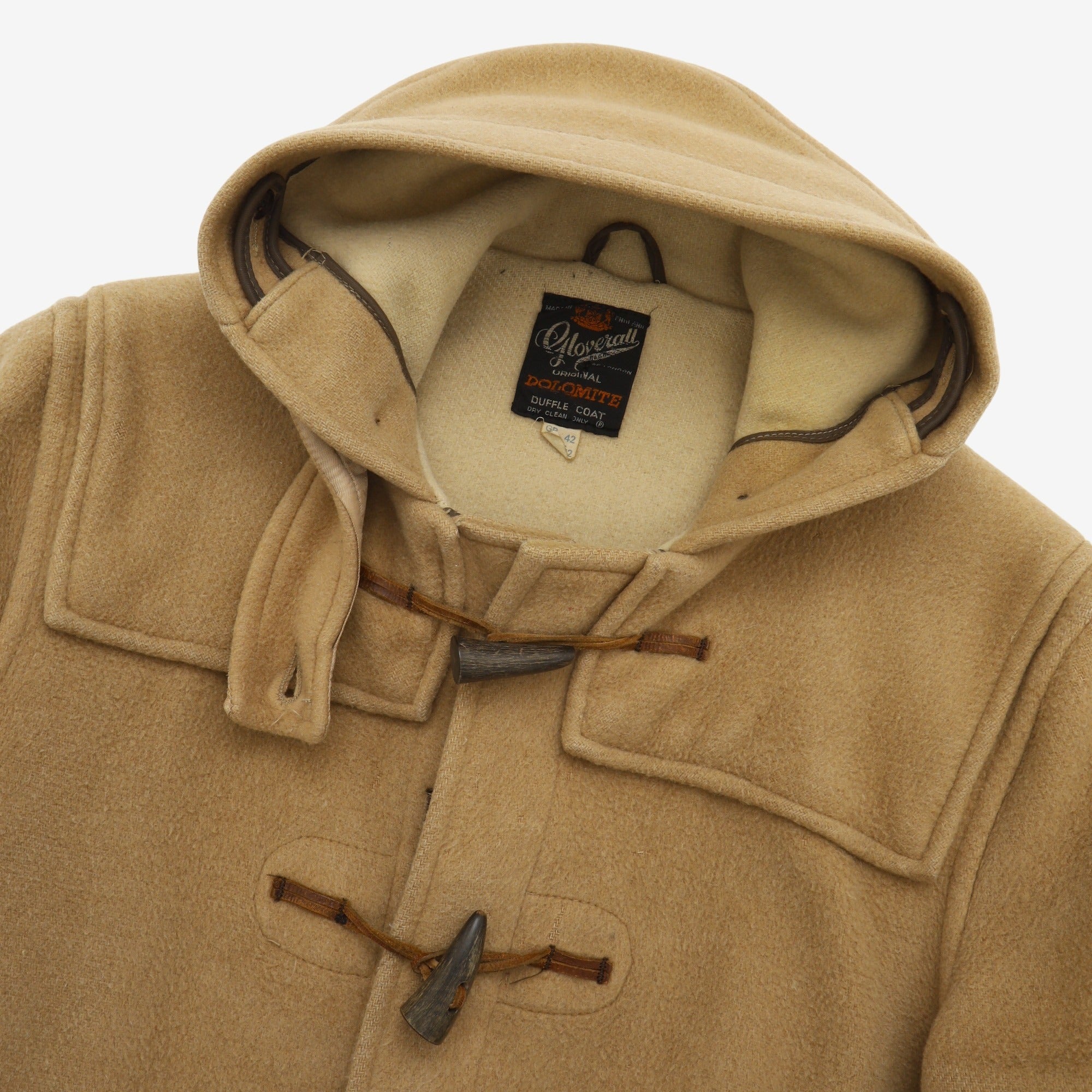 Gloverall Vintage 1970s Original Monty Duffle Coat Marrkt