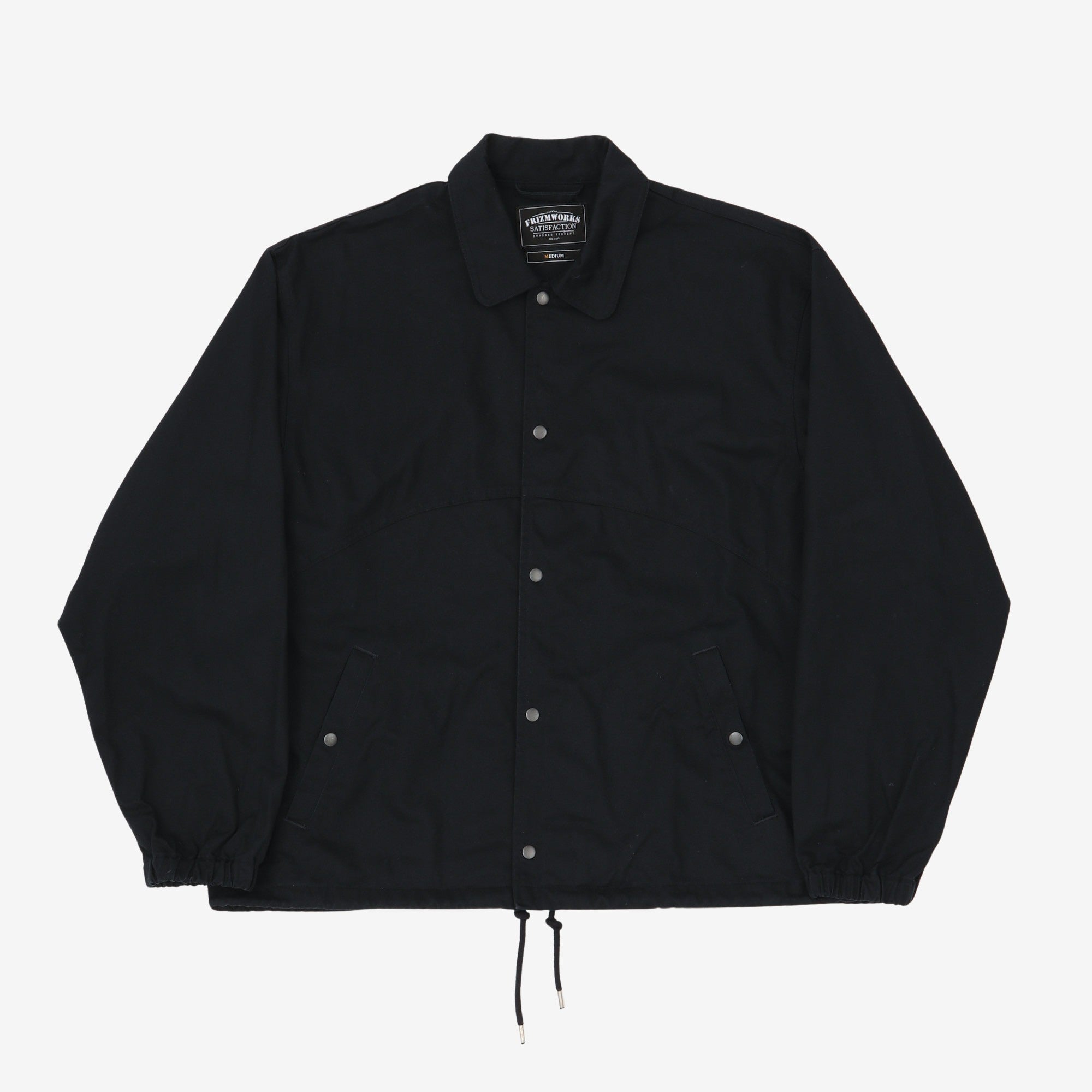 Cotton Twill Coach Jacket