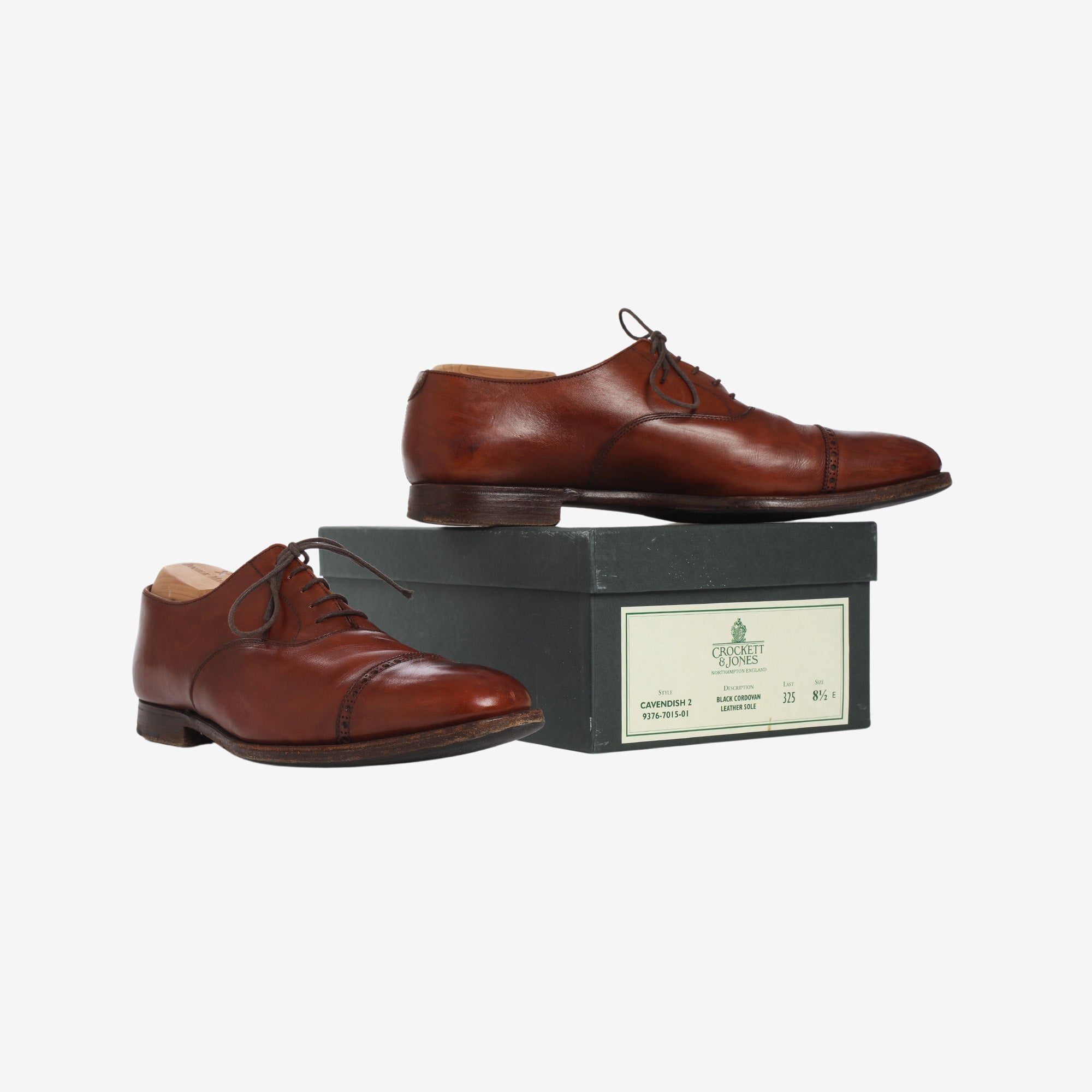 Crockett Jones Cavendish 2 Cordovan Leather Shoes – Marrkt