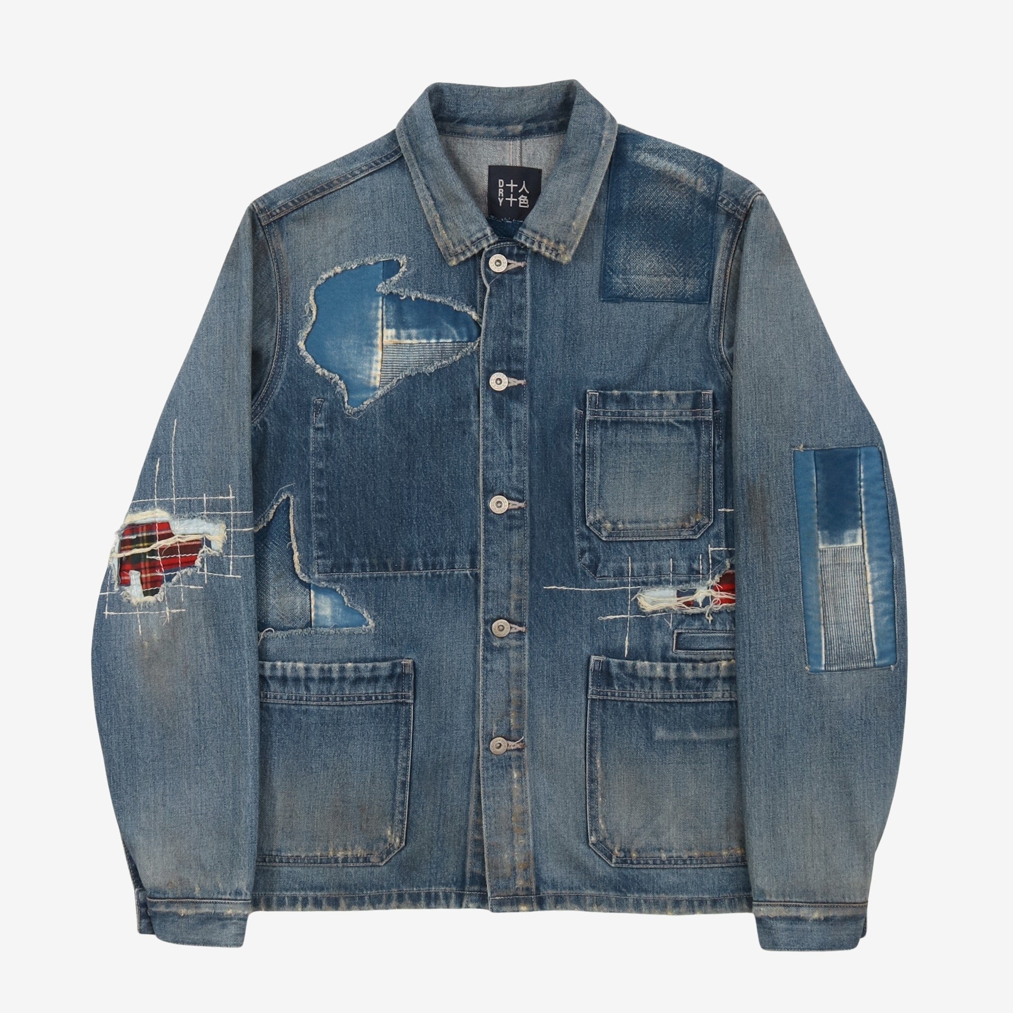 Off white vintage hot sale denim jacket