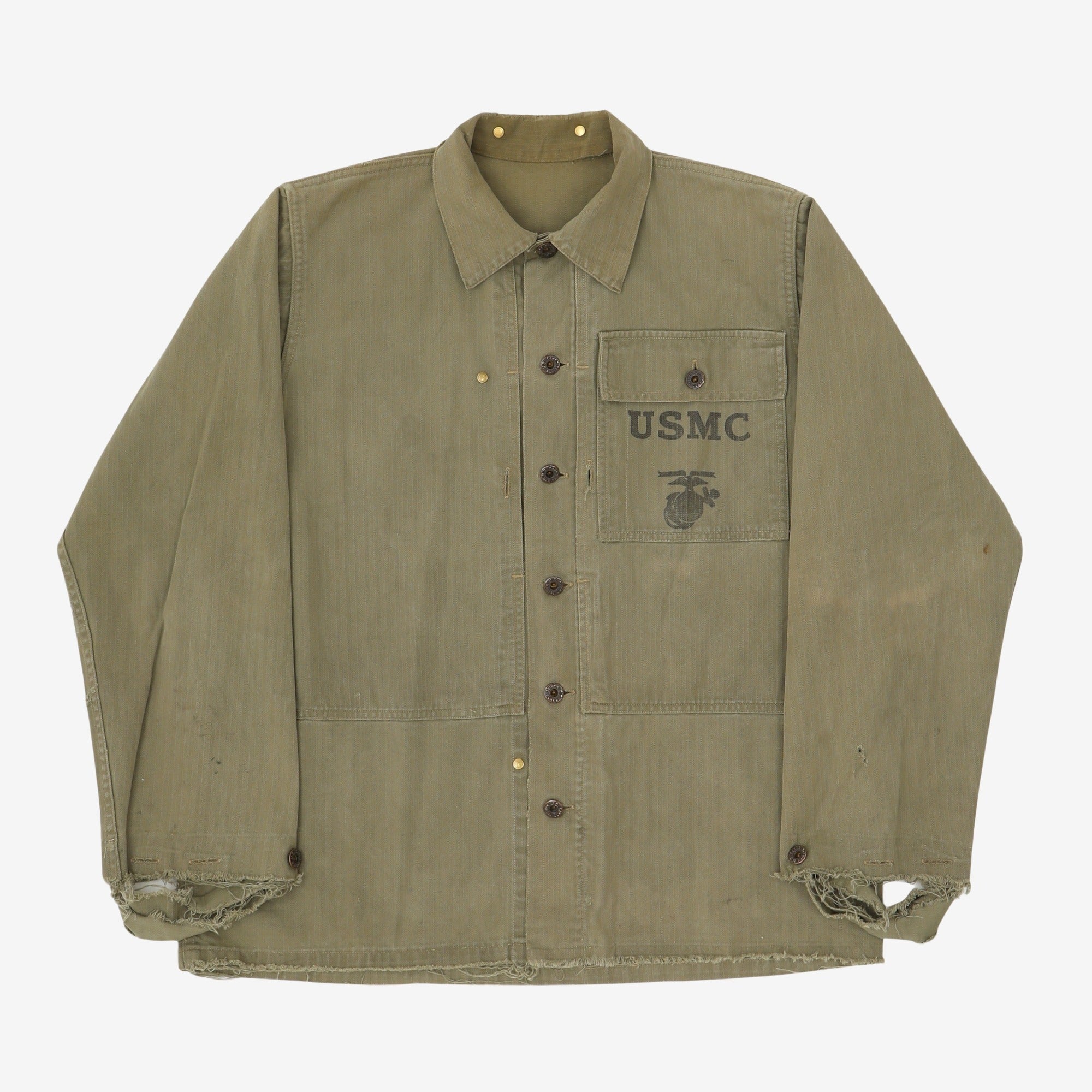 Vintage 40’s USMC P-41 HBT 2024 Shirt Jacket