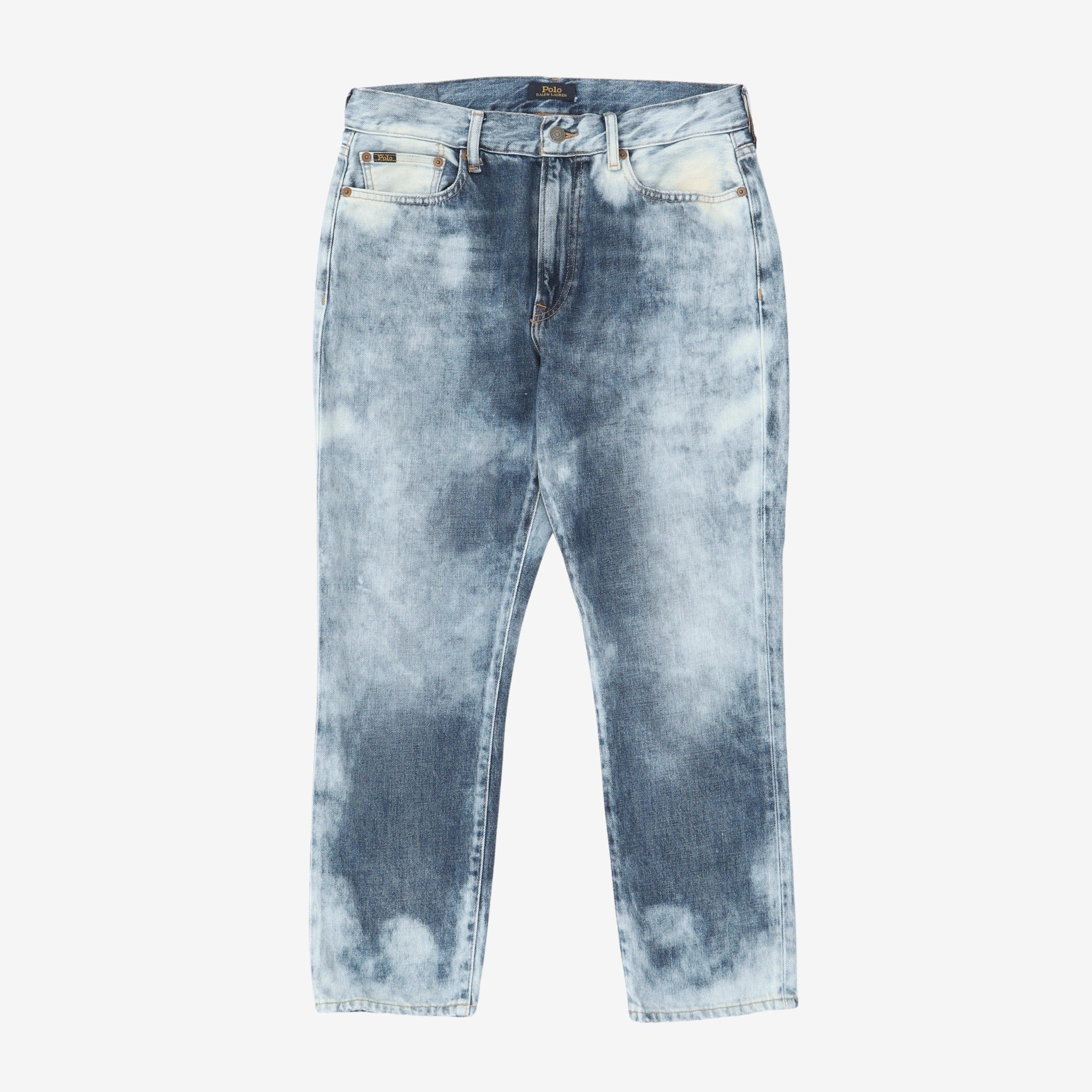 Ralph Lauren Polo Avery Boyfriend Acid Wash Jeans Marrkt