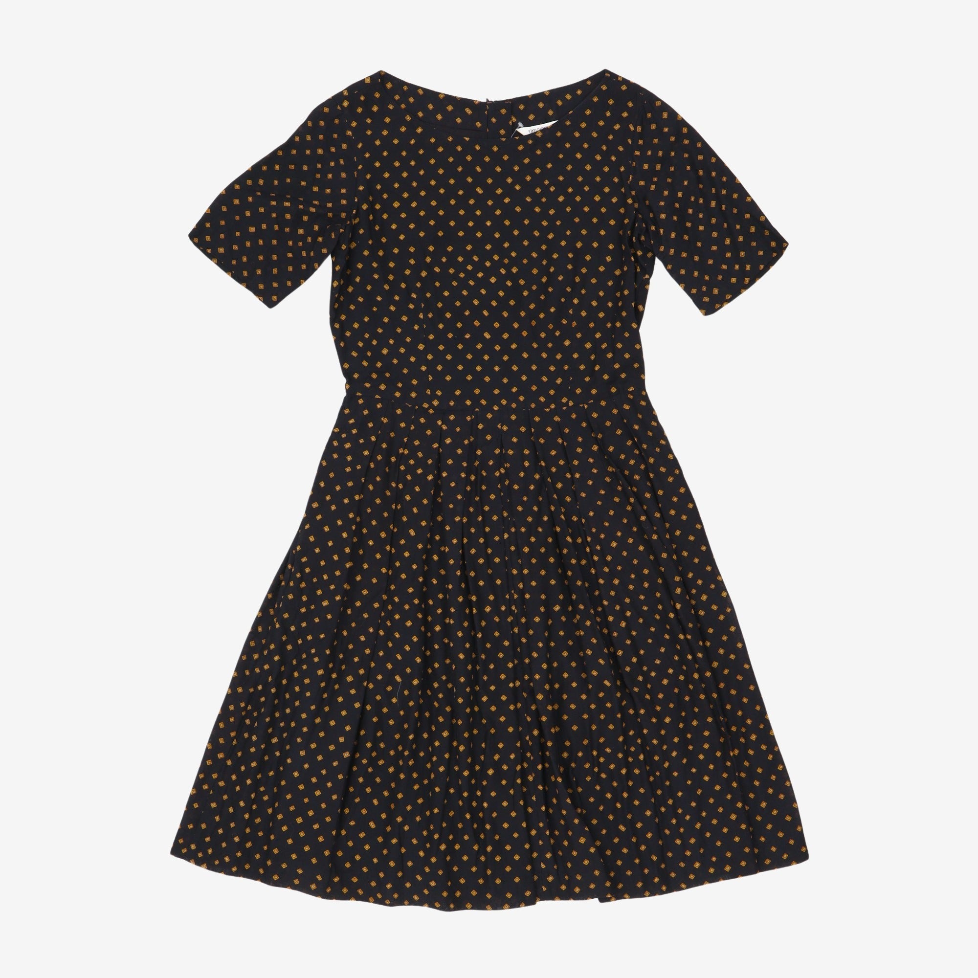 Toast diamond print on sale dress