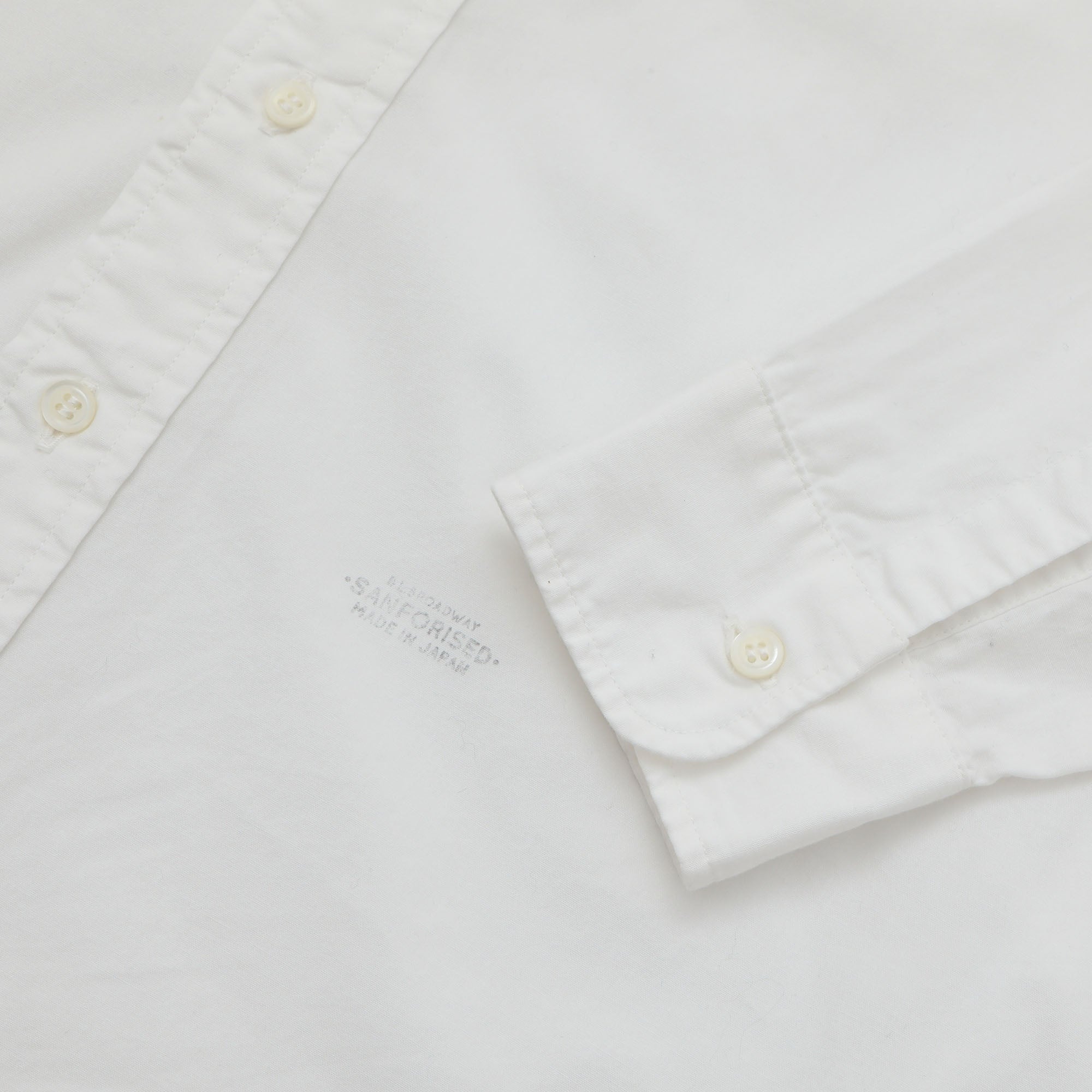 Band Collar Cotton Shirt