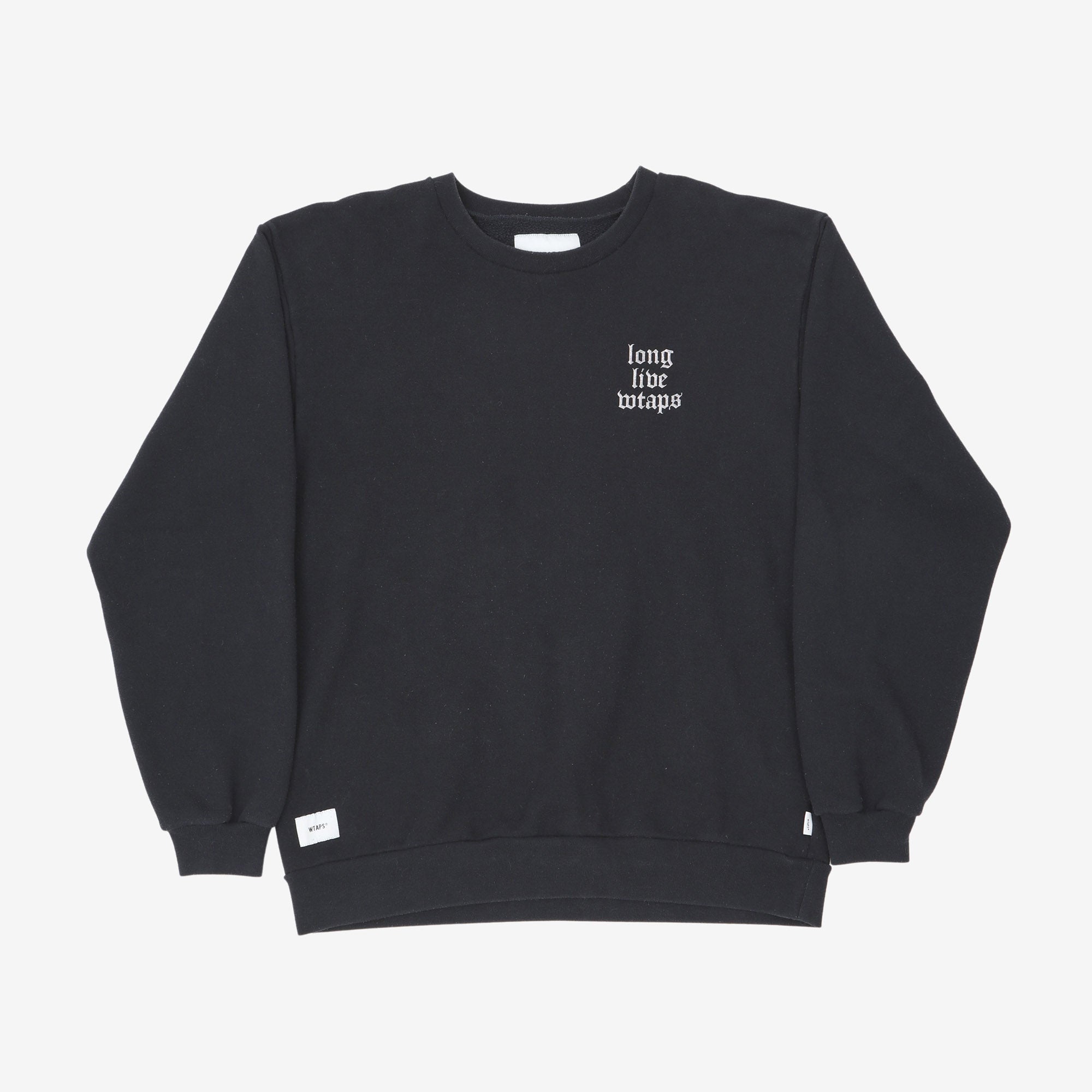 WTAPS LLW. DESIGN CREW NECK SWEATSHIRT - スウェット