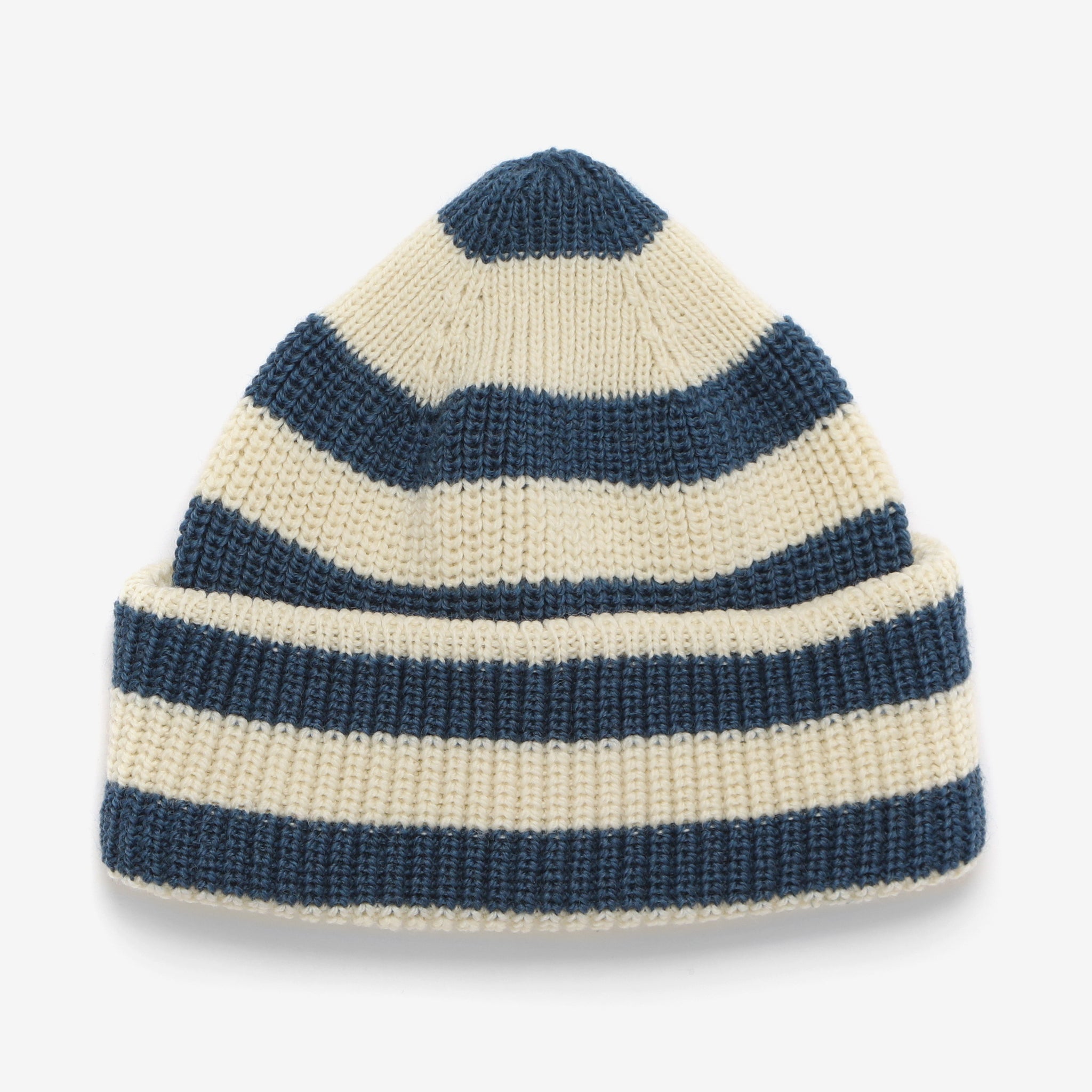 Merino Service Watchap - Ecru/Blue