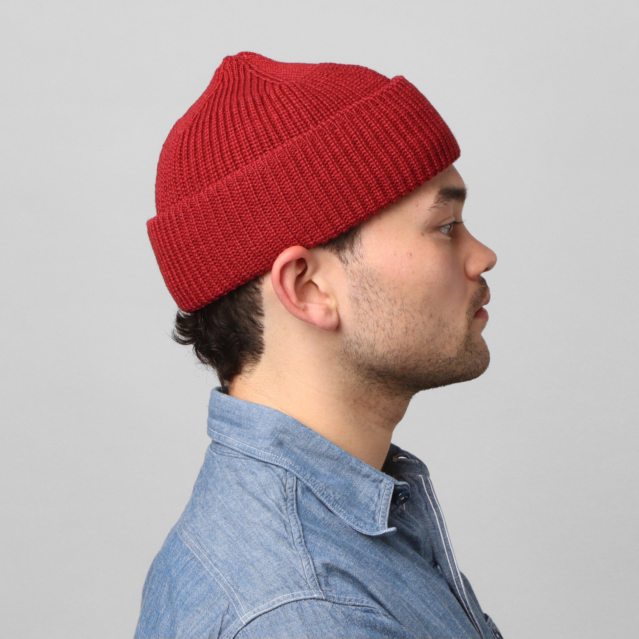 Merino Service Watchcap - Cherry