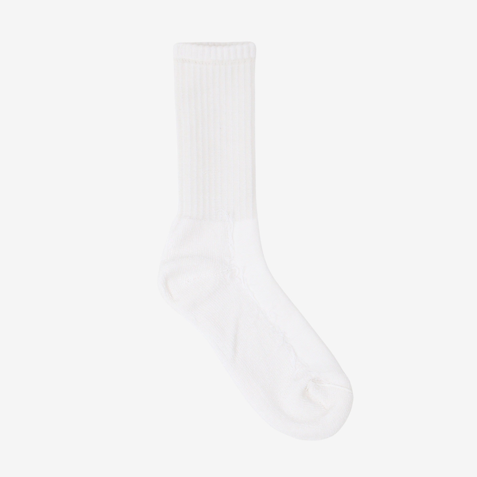 USA Cotton Crew Sock - Black/Grey