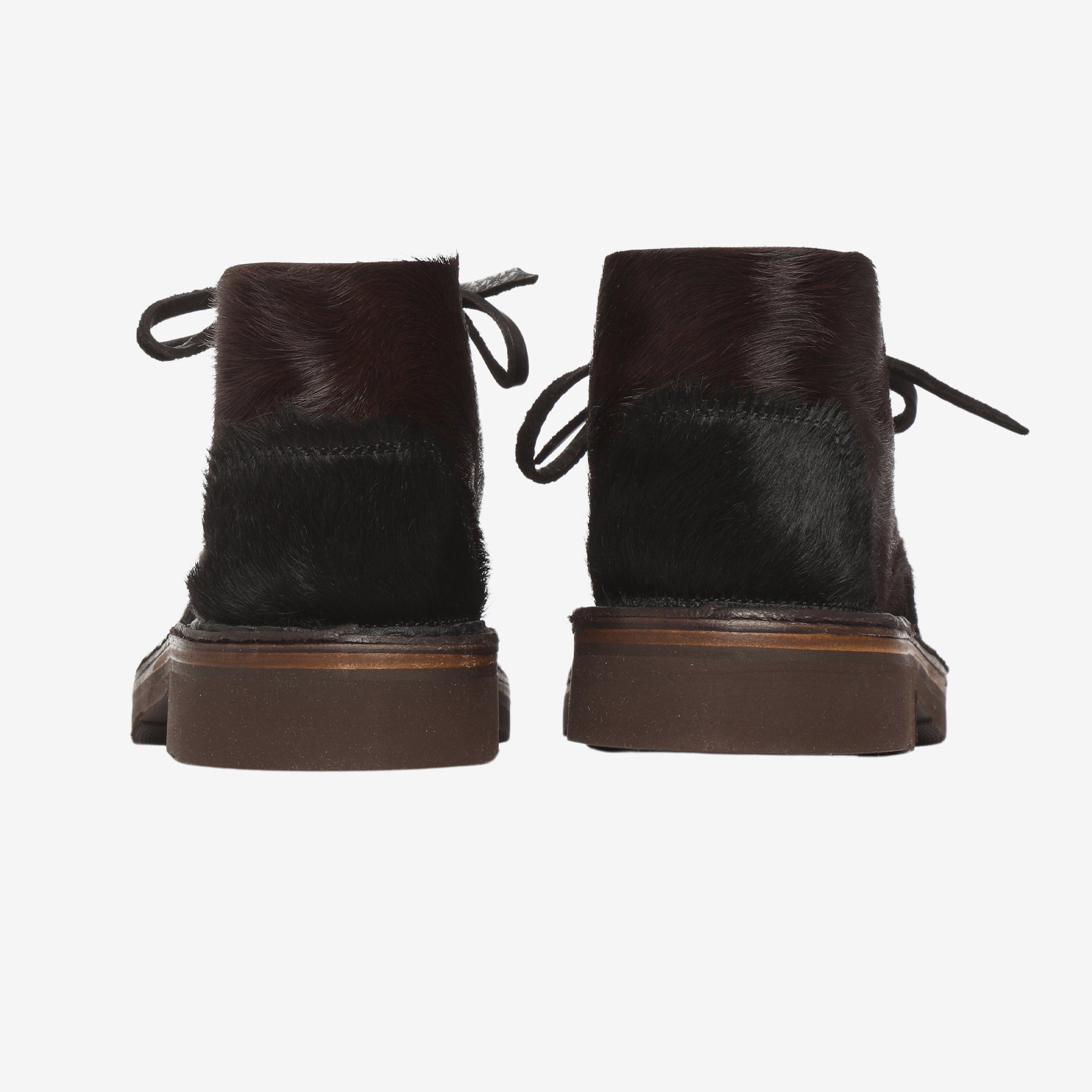 Women's YMC Ponyhair Desert Boots