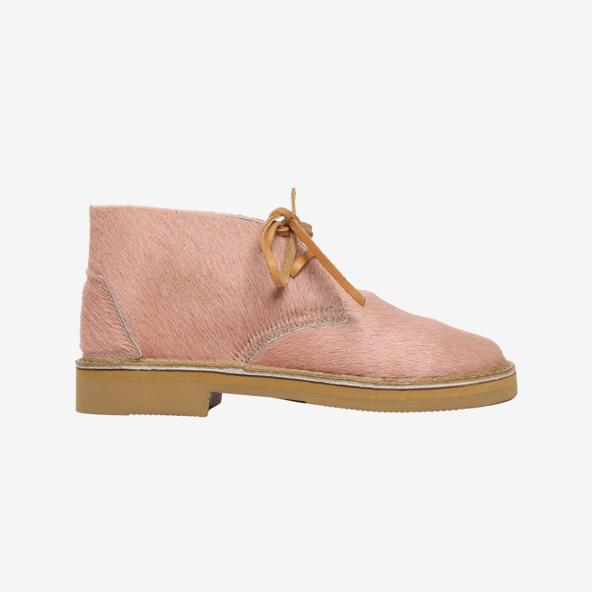 Women's YMC Ponyhair Desert Boots