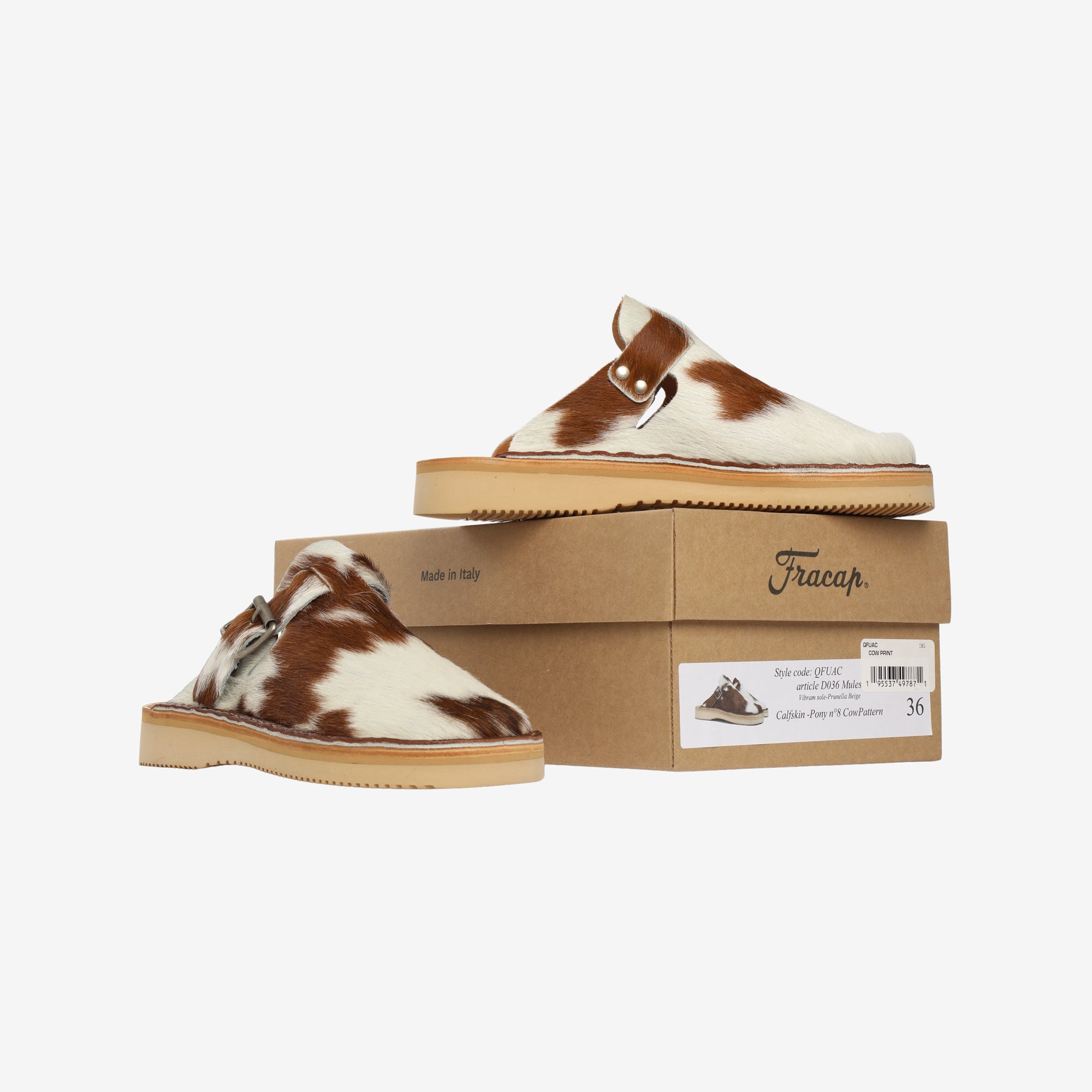 Women's YMC Ponyhair Summer Mules