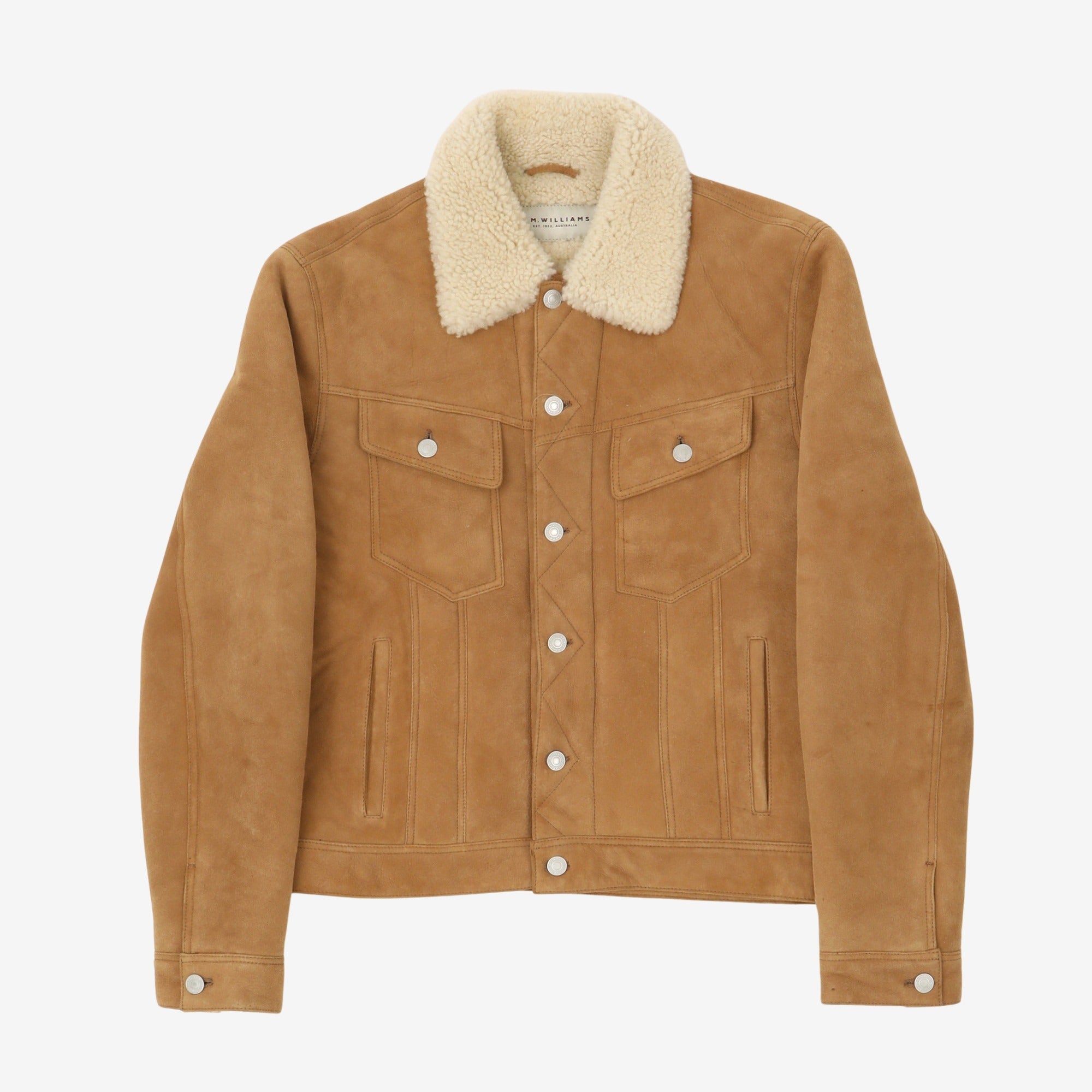 Rm williams shearling on sale jacket