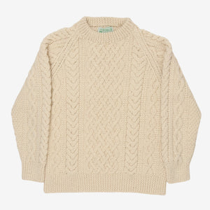 Wool Cable Knit Jumper