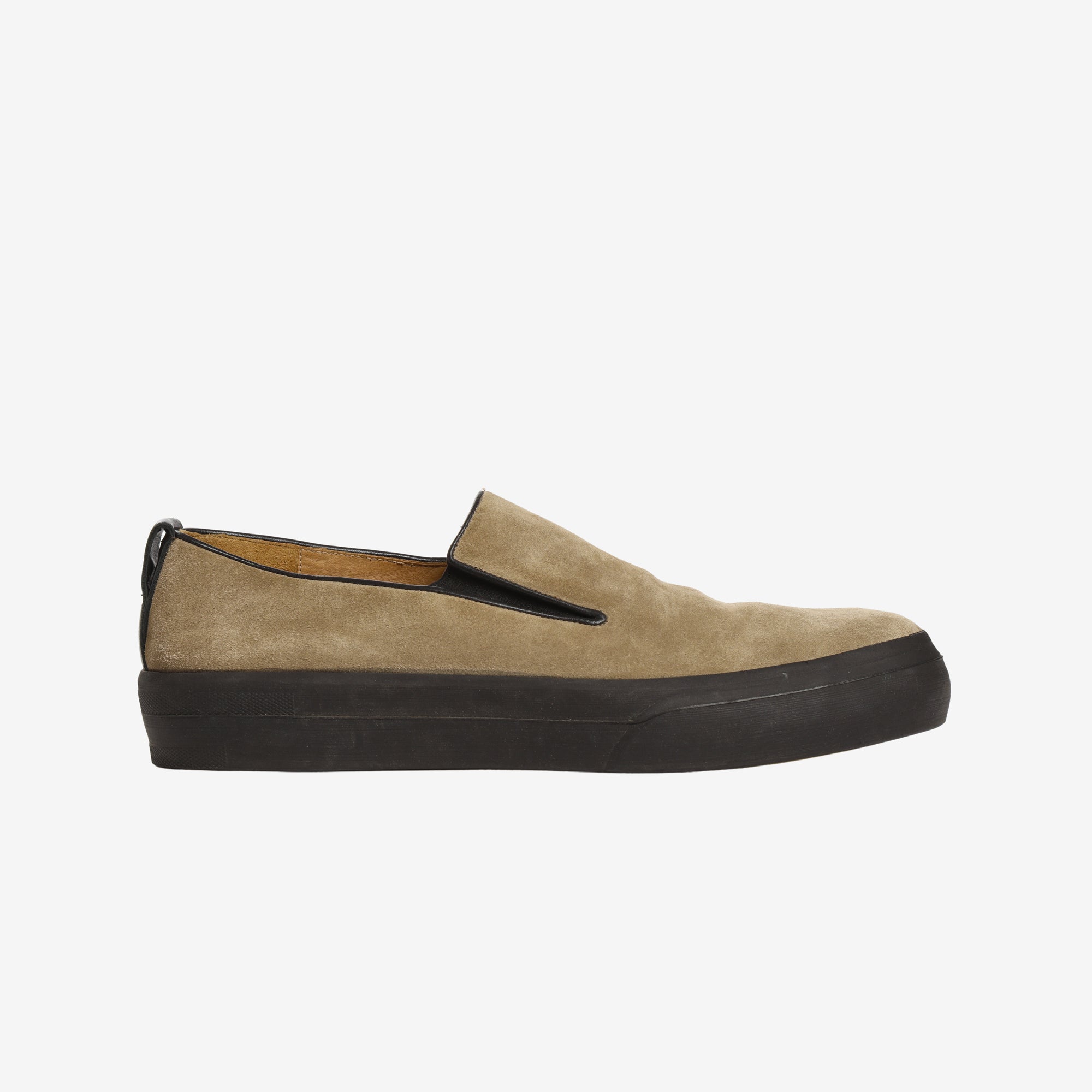 Suede Slip On Sneakers