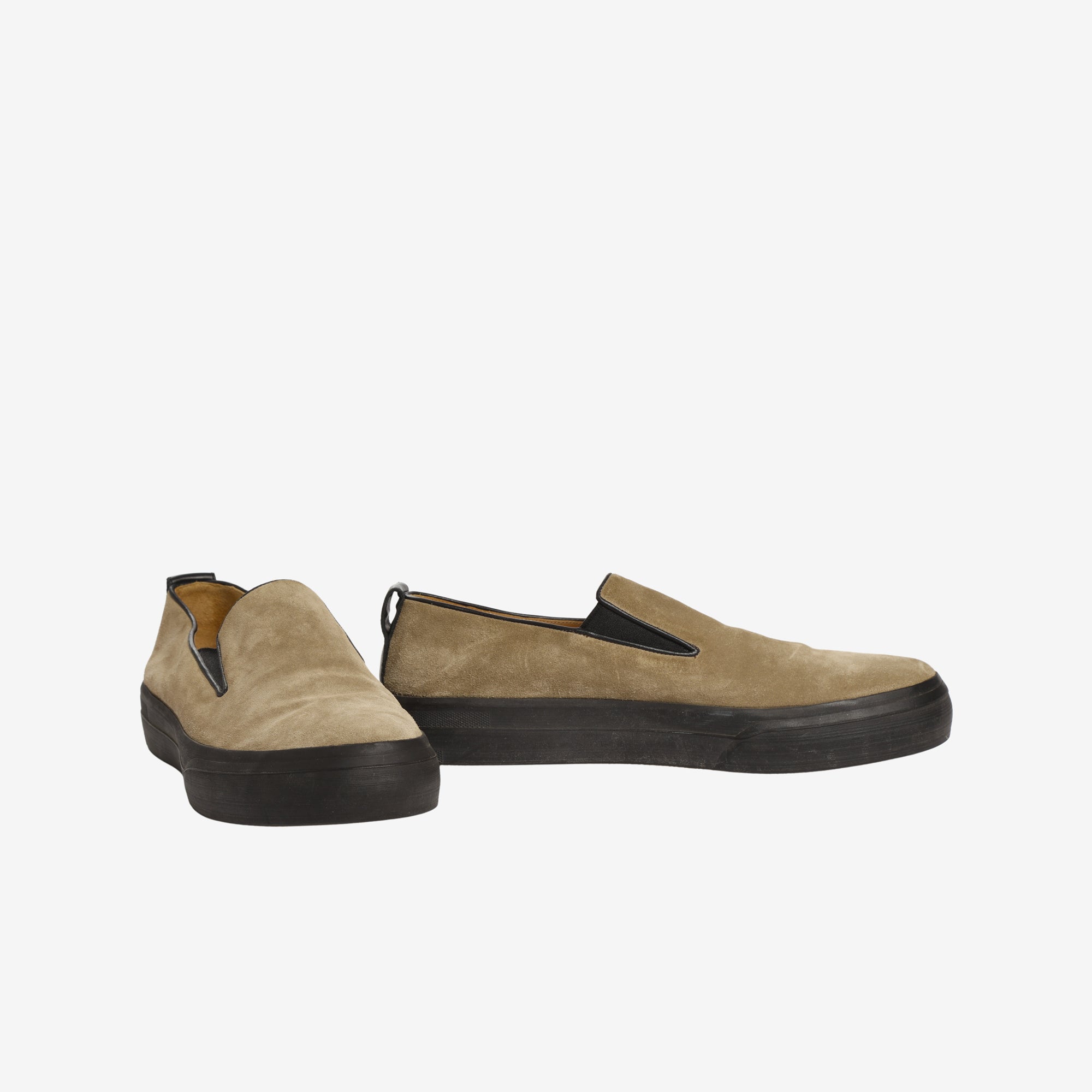 Suede Slip On Sneakers