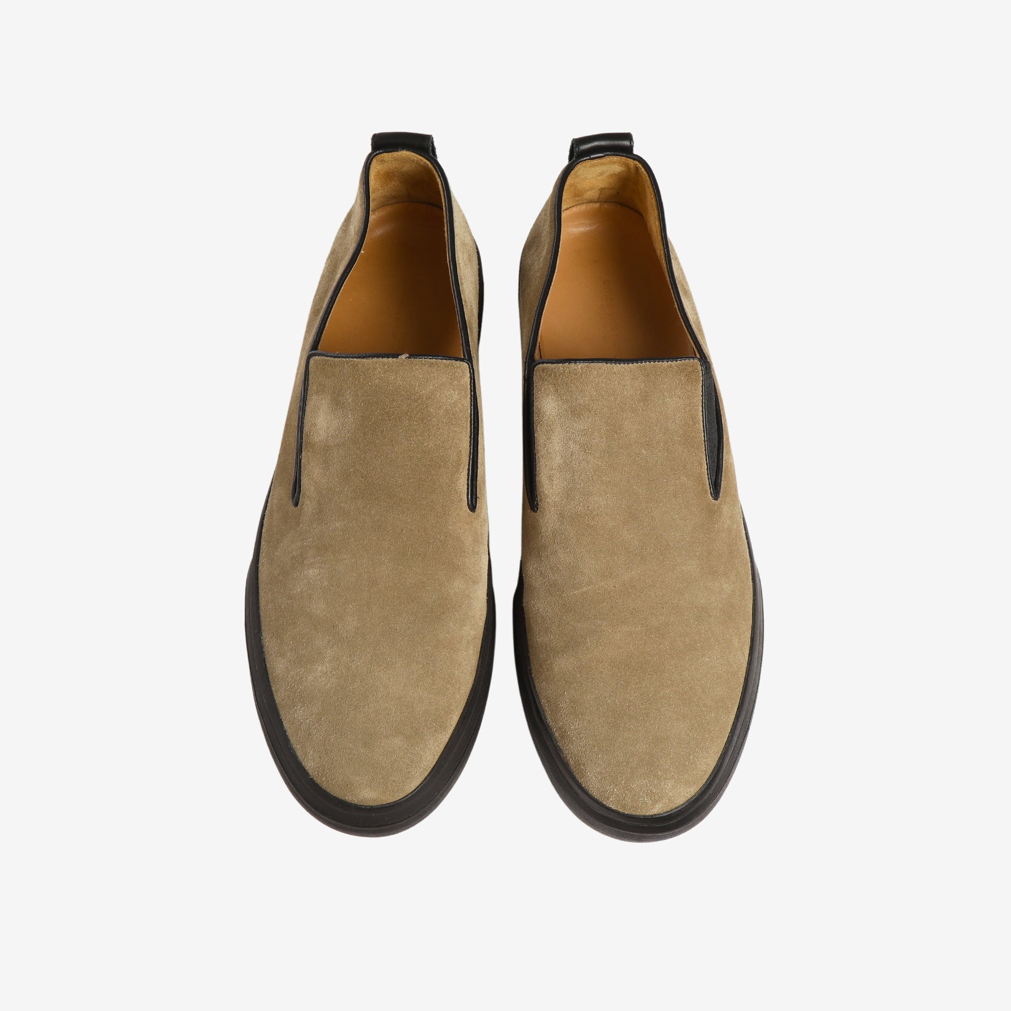 Suede Slip On Sneakers