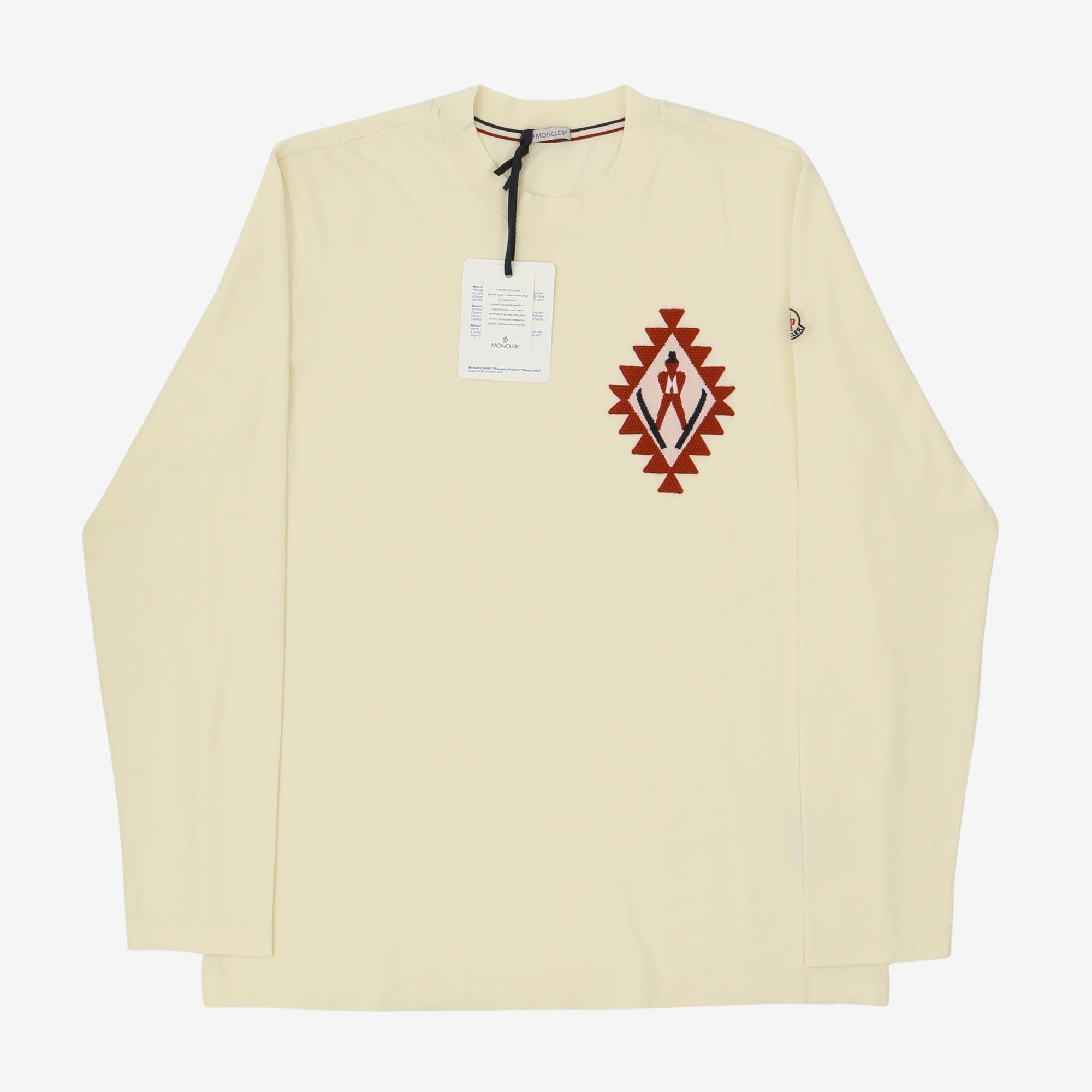 Embroidered LS Top