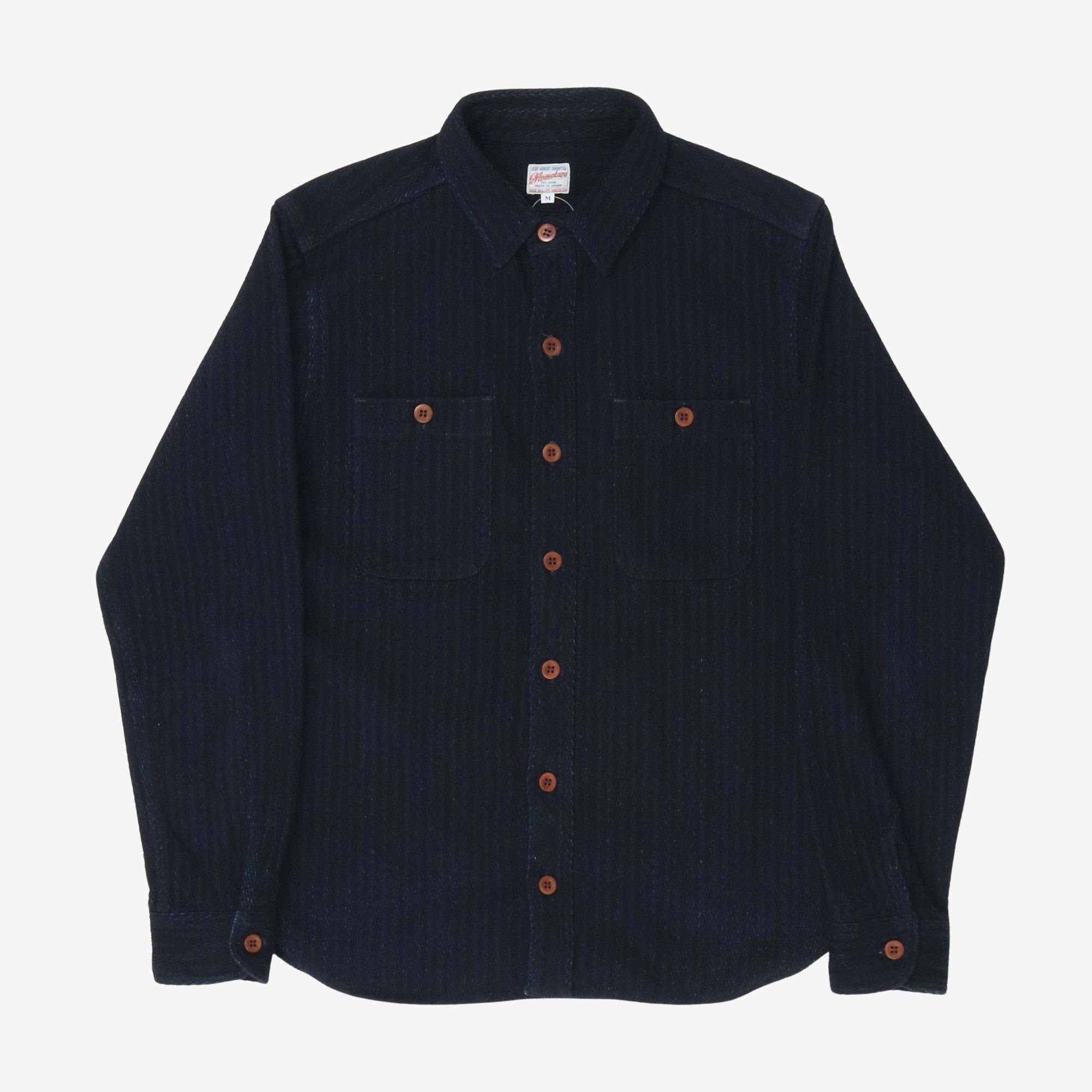 Indigo Flannel Shirt