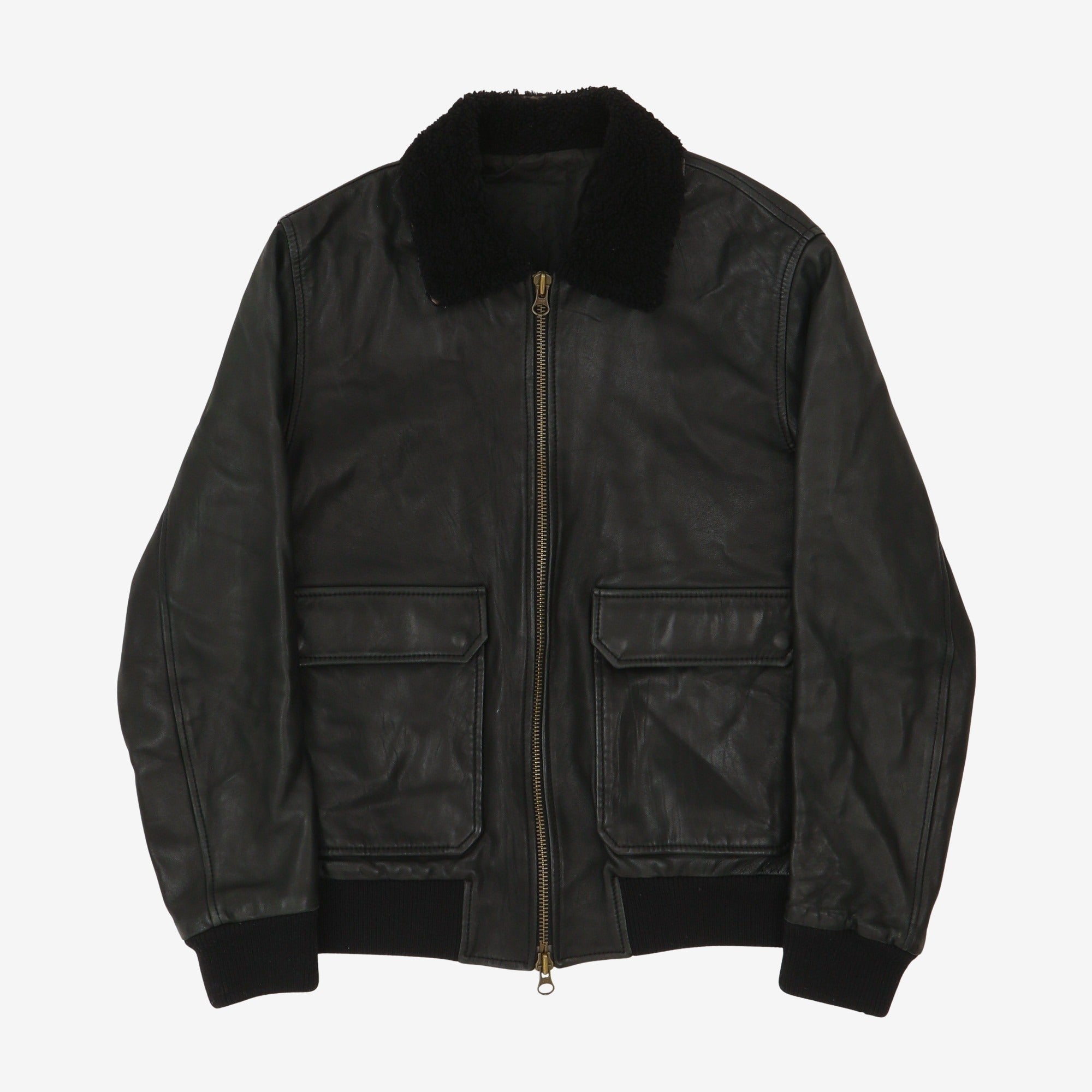 Shearling Leather Jacket