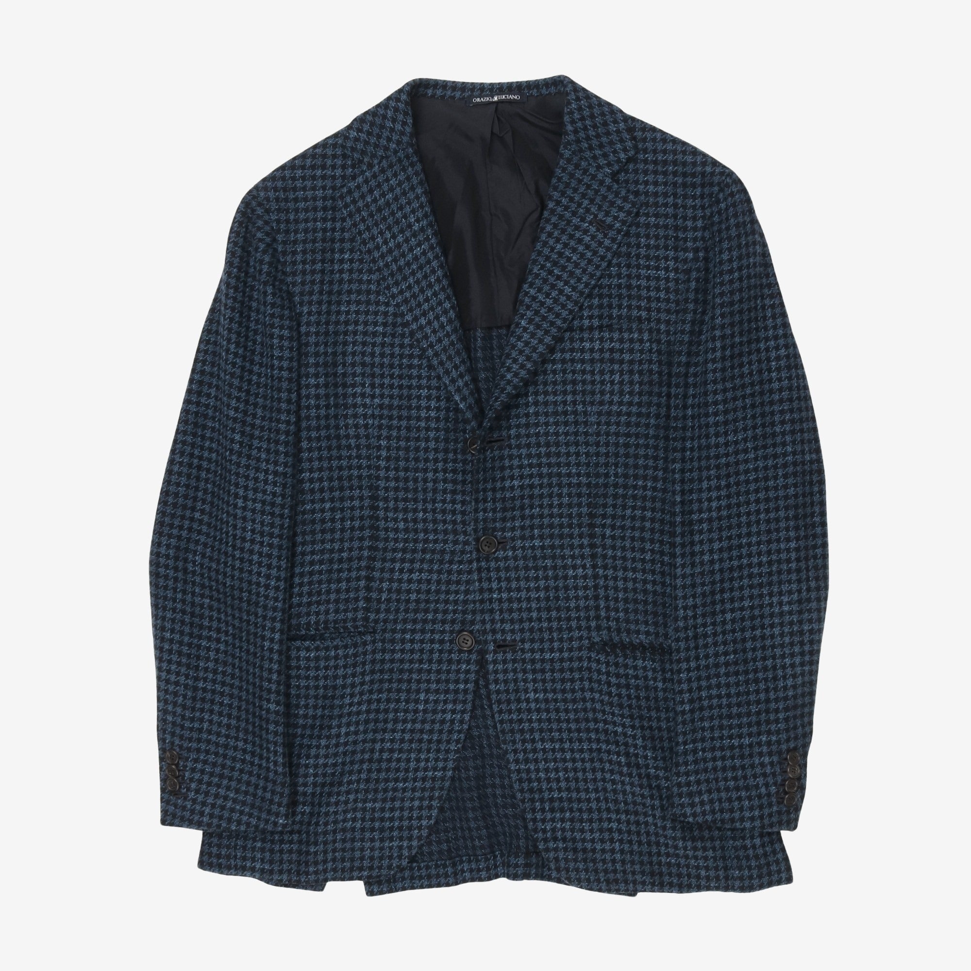 The Armoury Check Wool Blazer