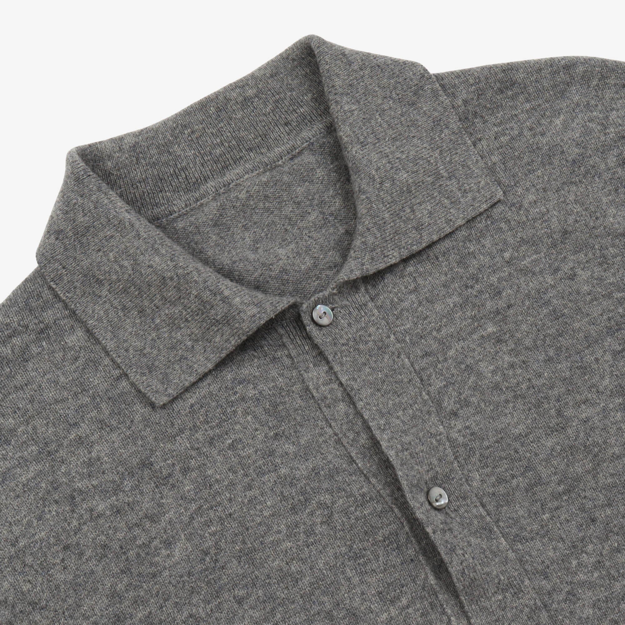 Mouliné-Organic Cotton Cardigan