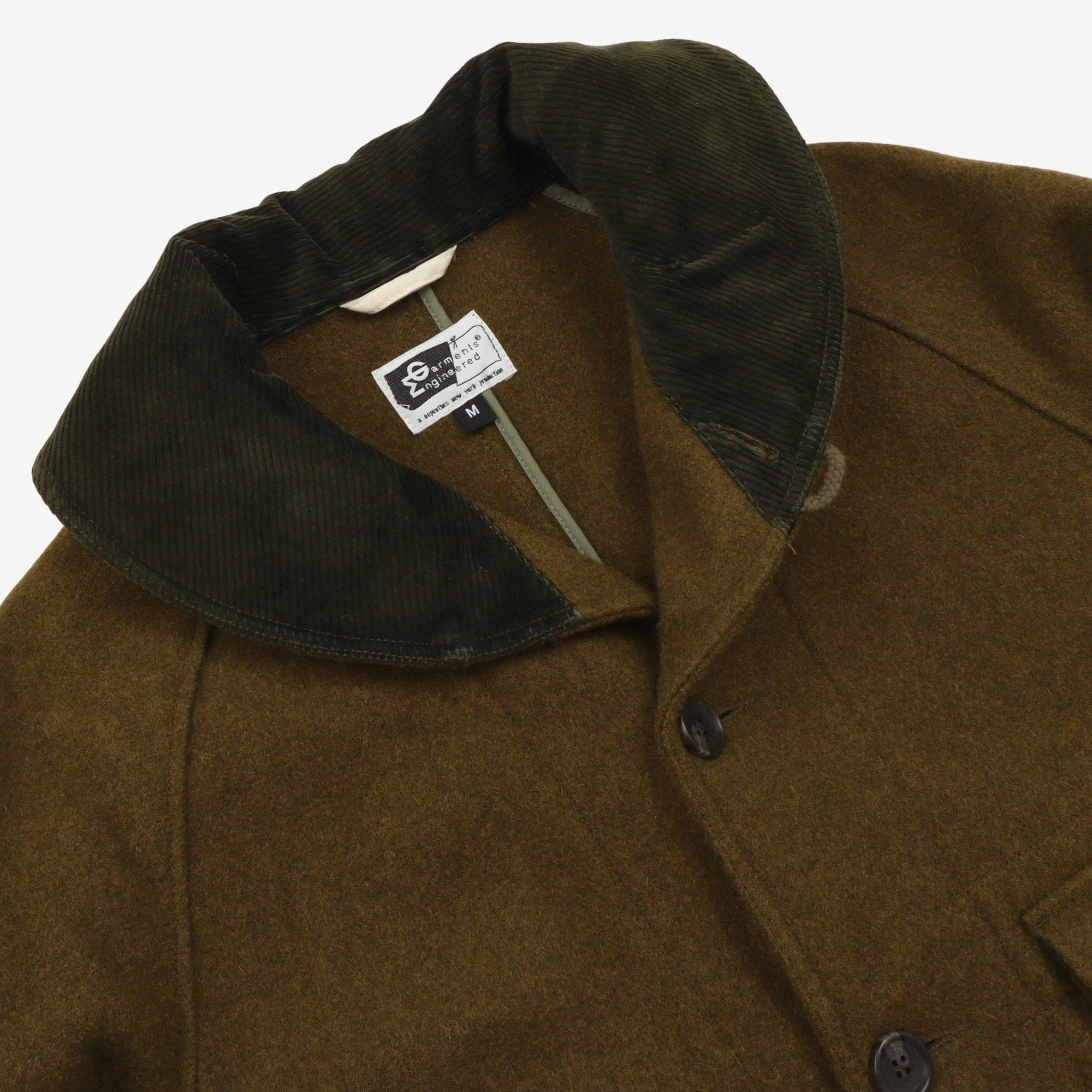 Heavy Melton Mackinaw Coat