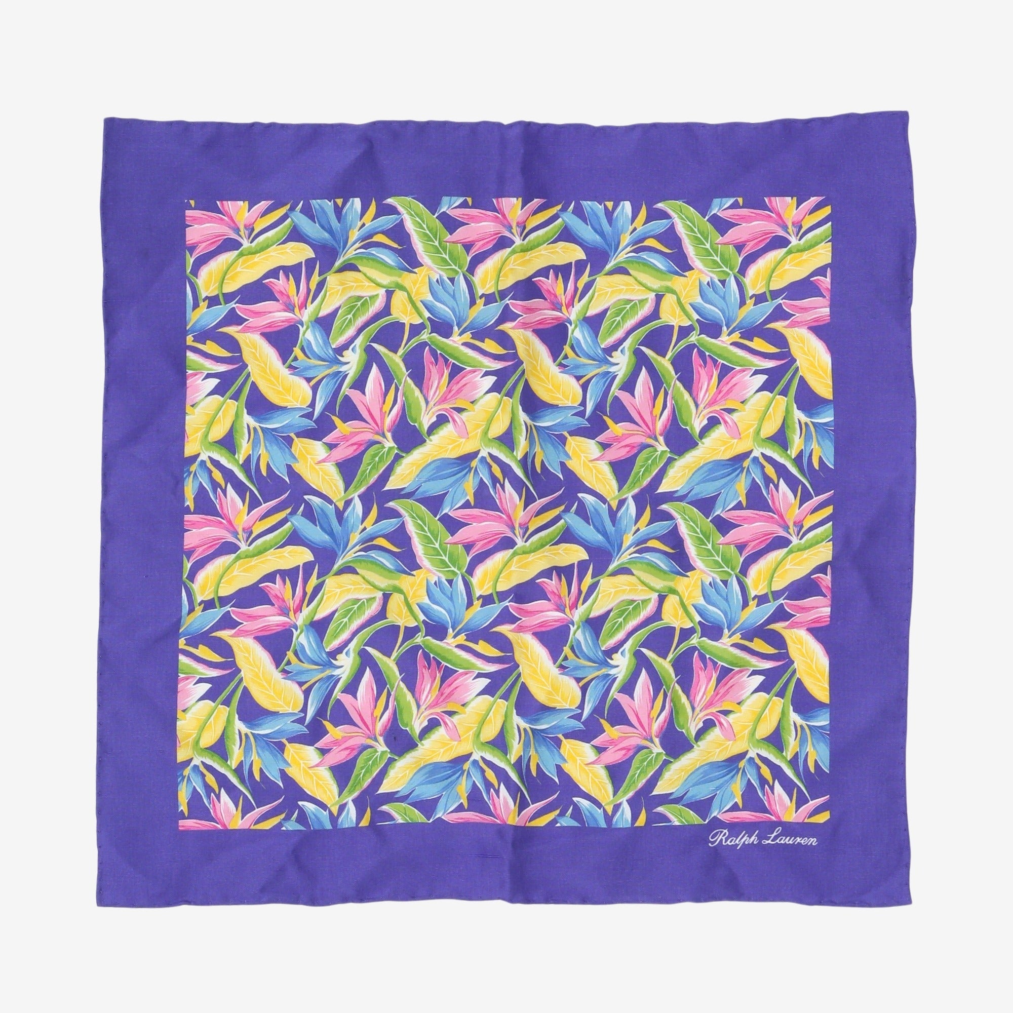 Purple Label Silk Pocket Square