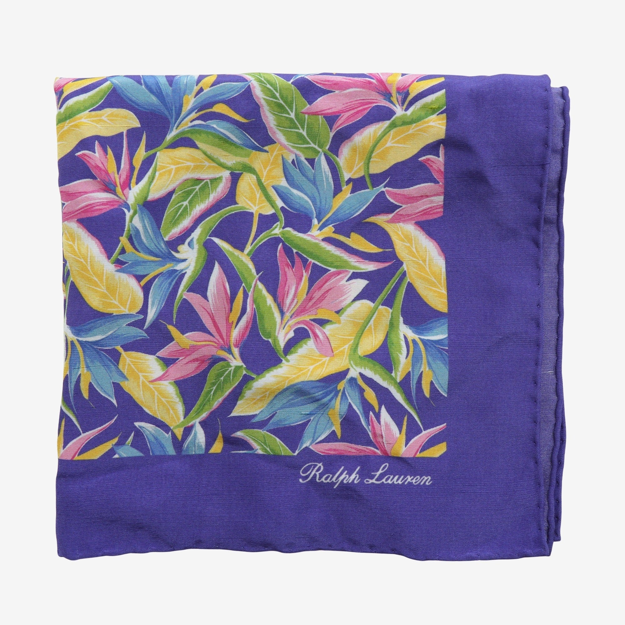 Purple Label Silk Pocket Square