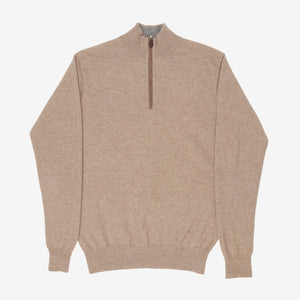 Cashmere 1/4 Zip Jumper