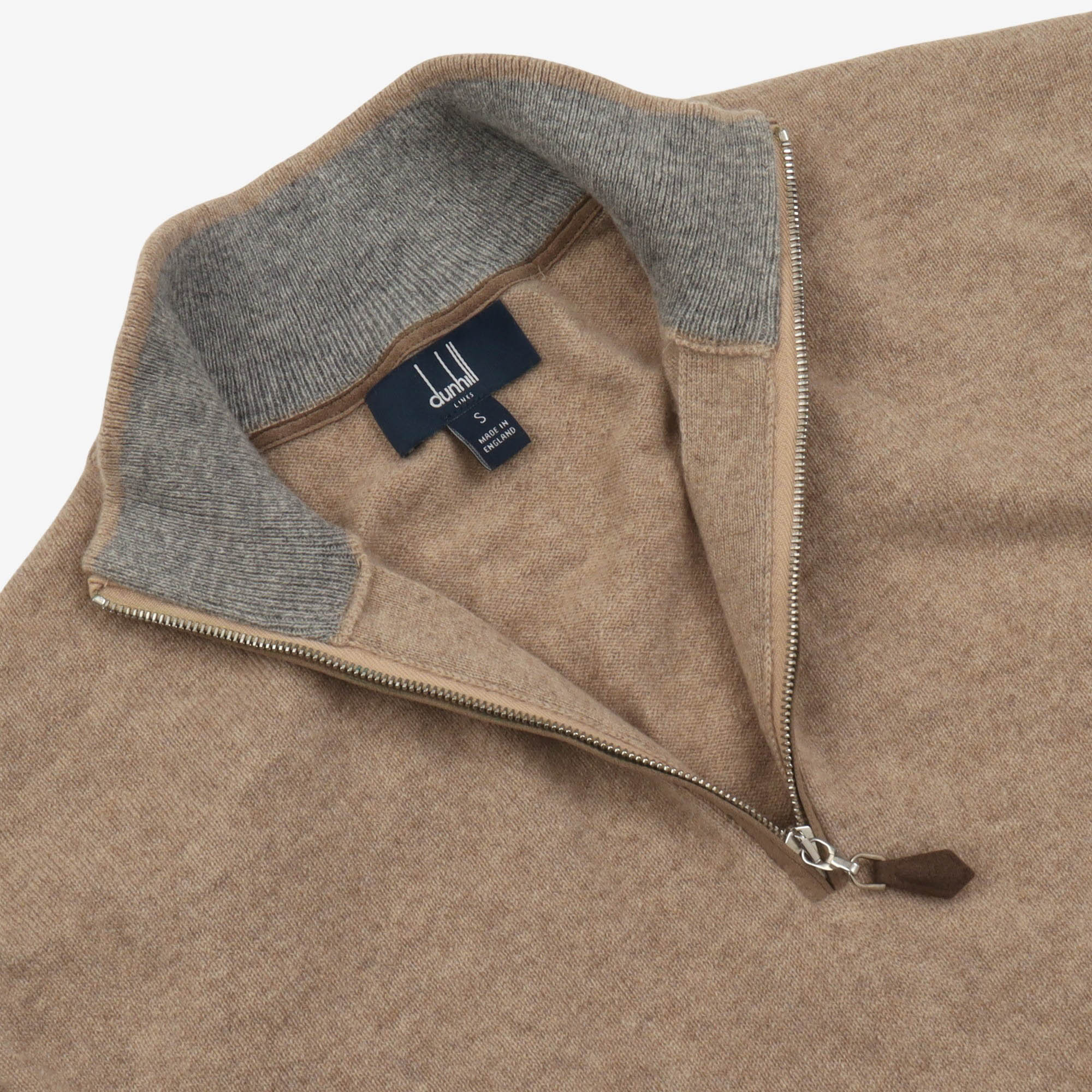 Cashmere 1/4 Zip Jumper