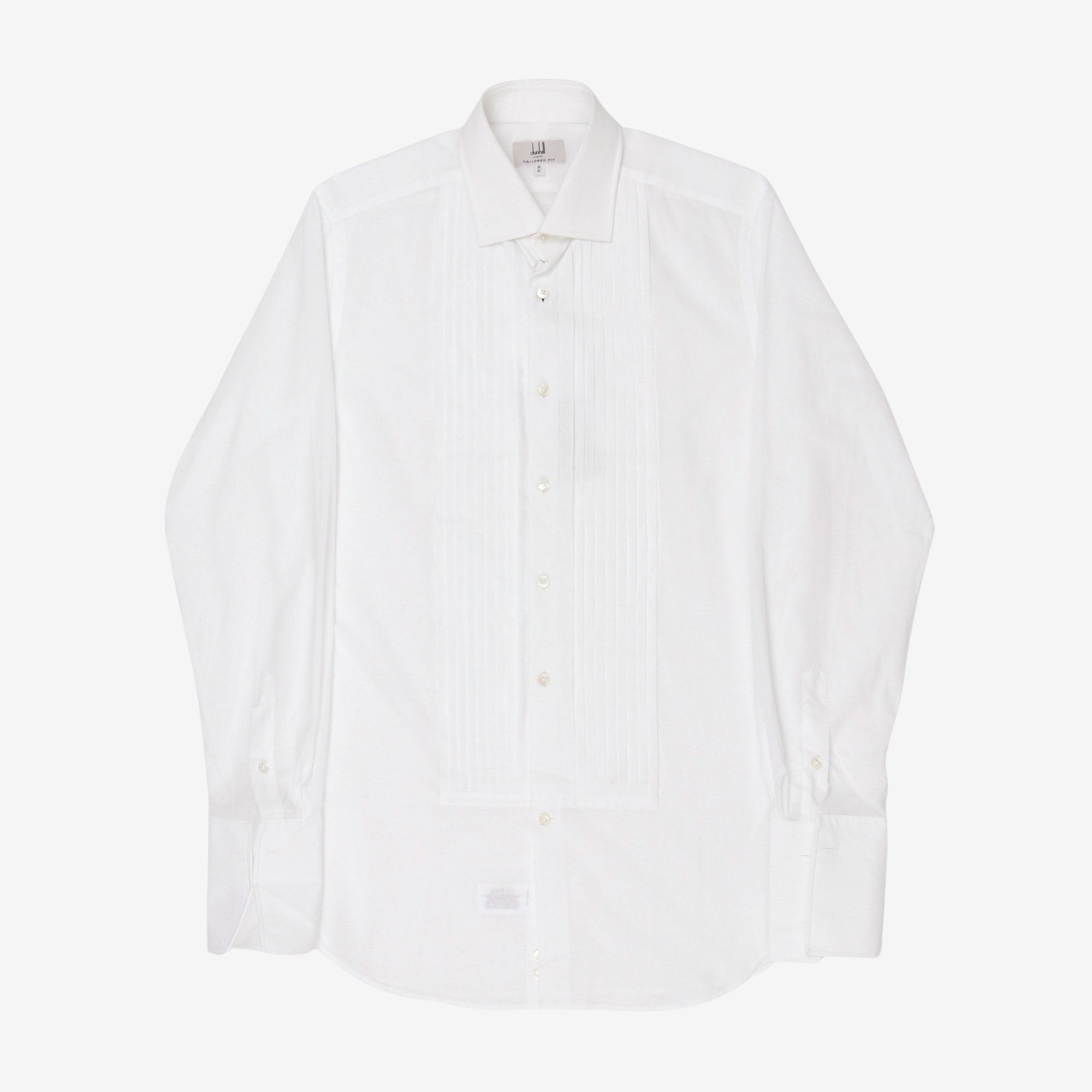 Pleated Tuxedo Shirt