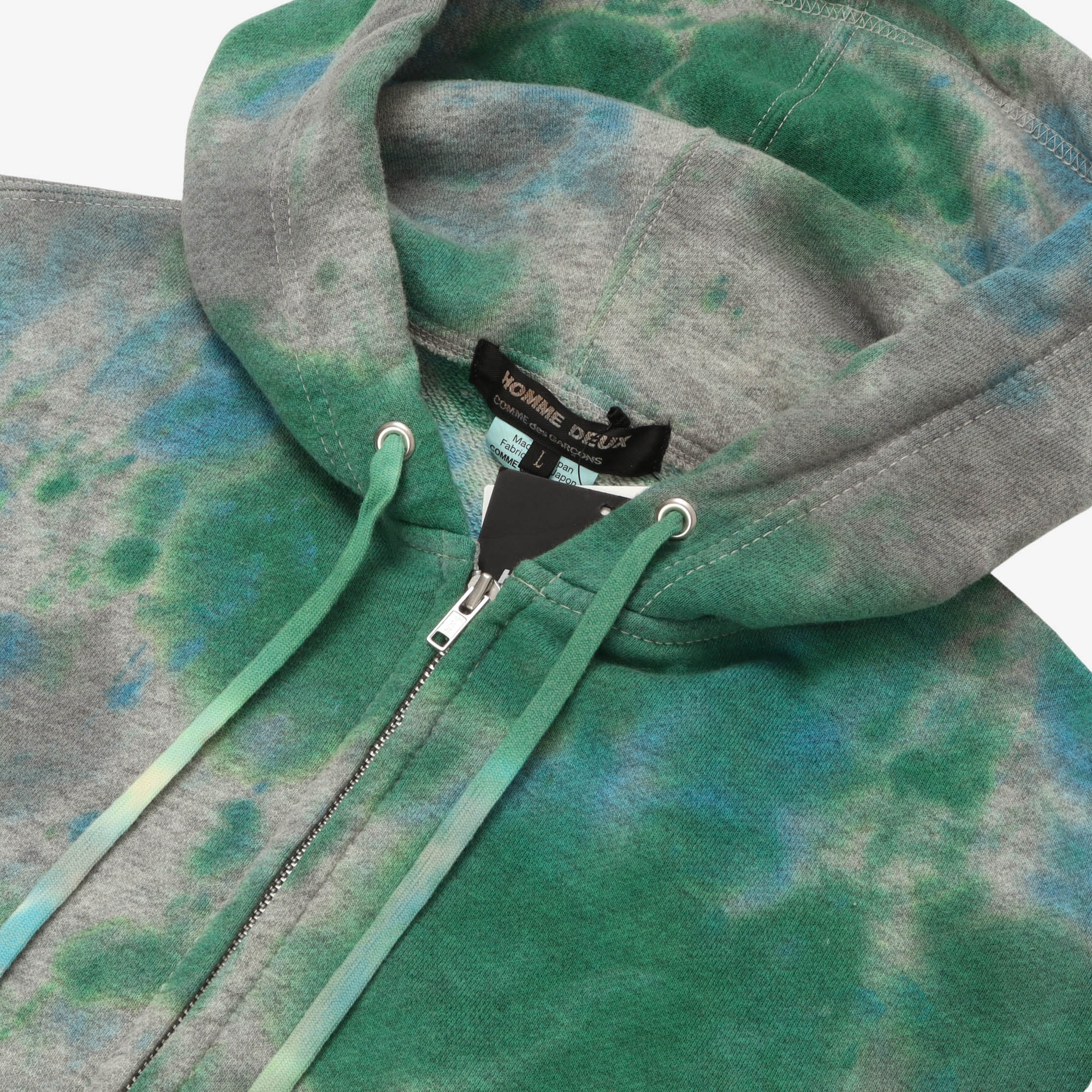 Tie Dye Zip Hoodie