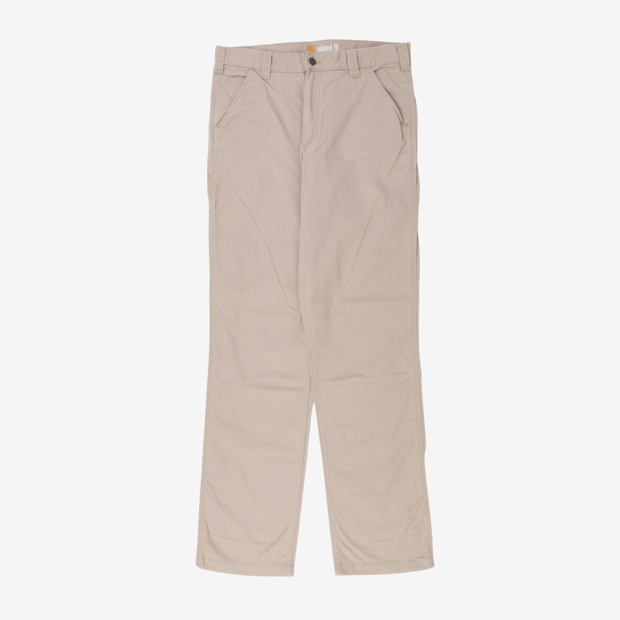 Relaxed Fit Canvas Trouser