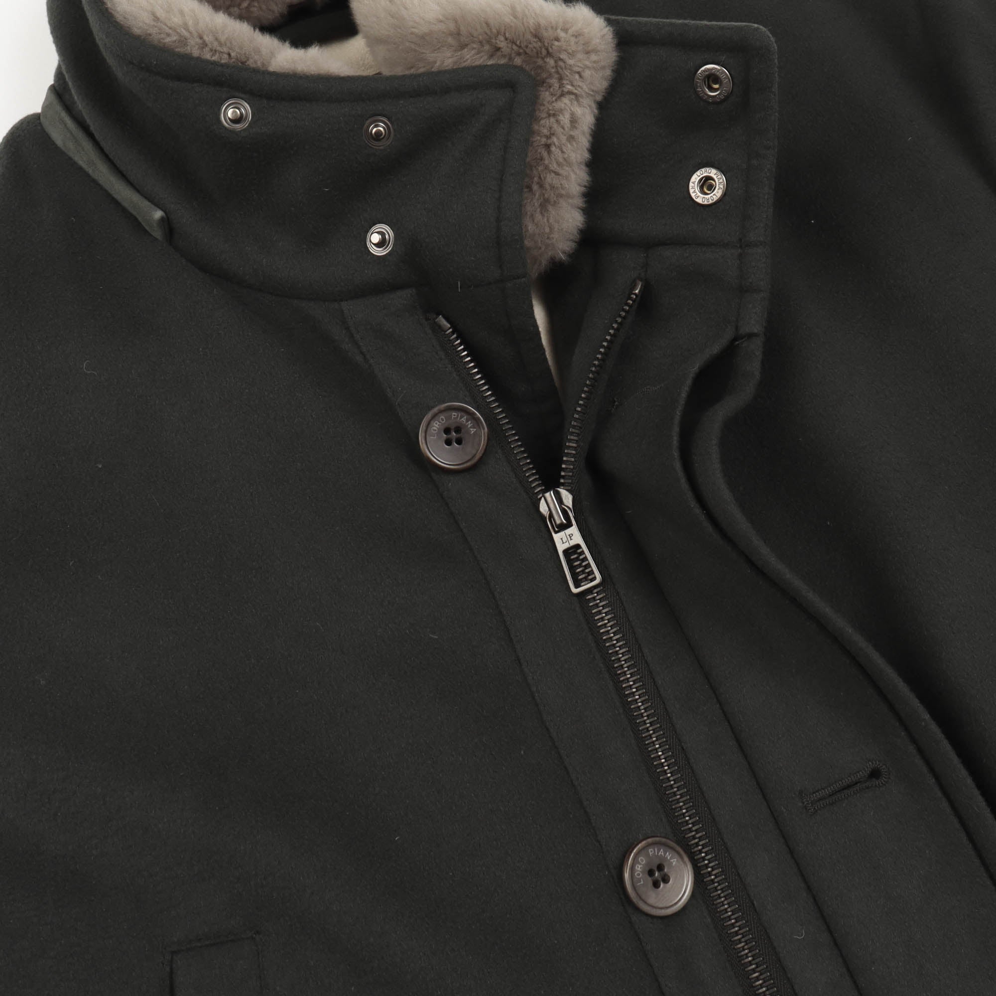 Cashmere Goose Down Jacket