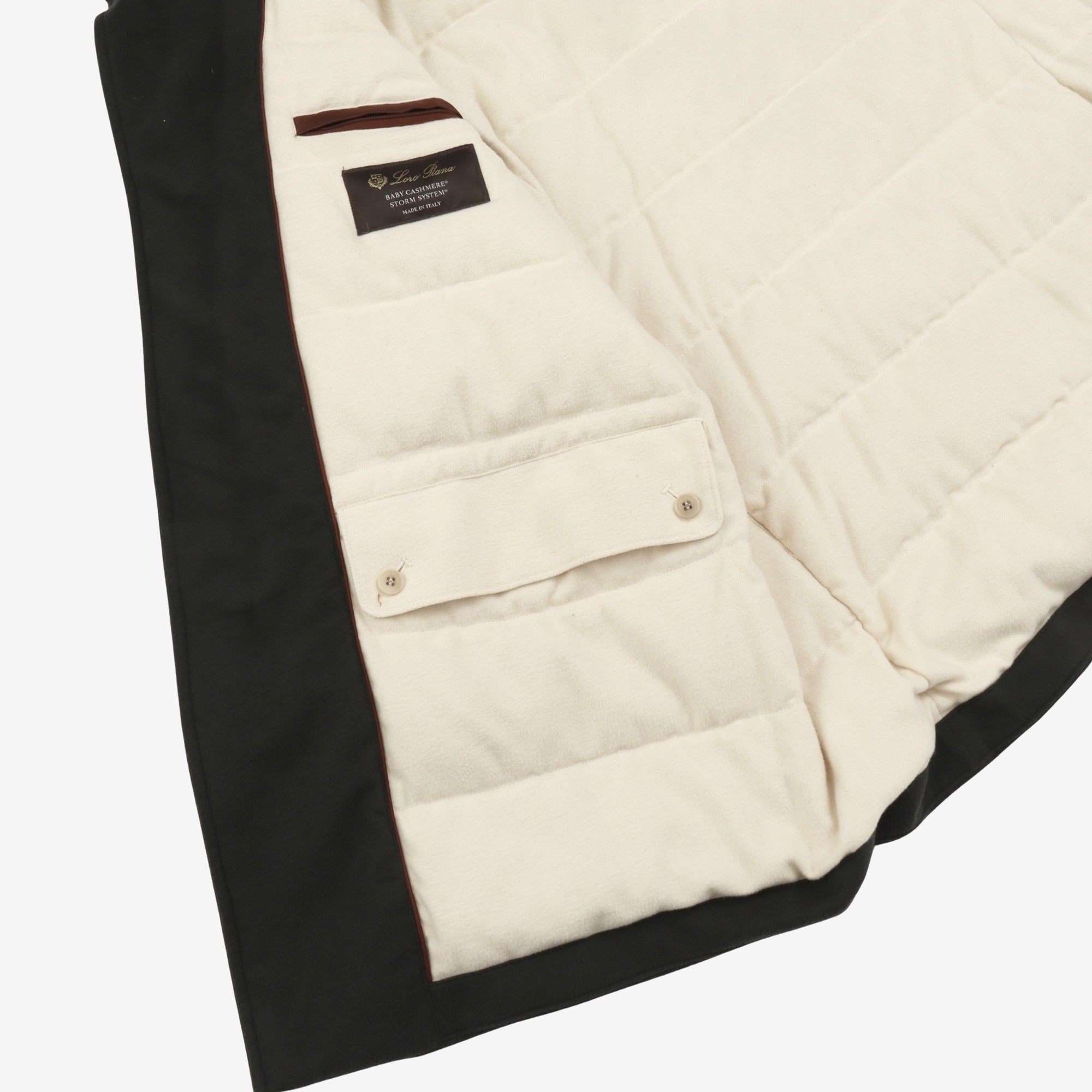 Cashmere Goose Down Jacket