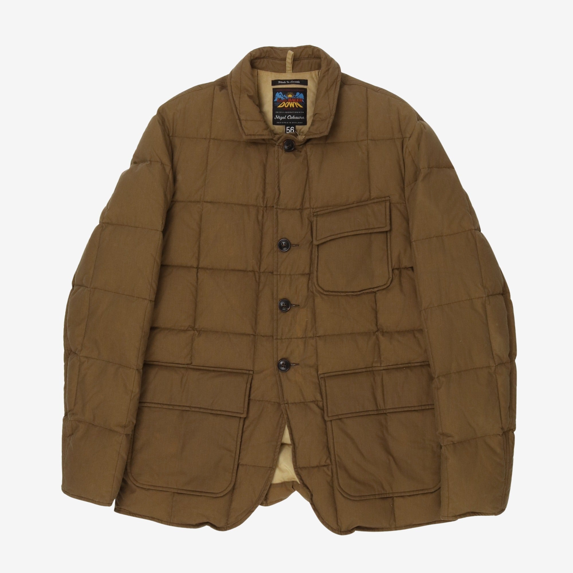 Eddie Bauer Quilted Oil Jacket